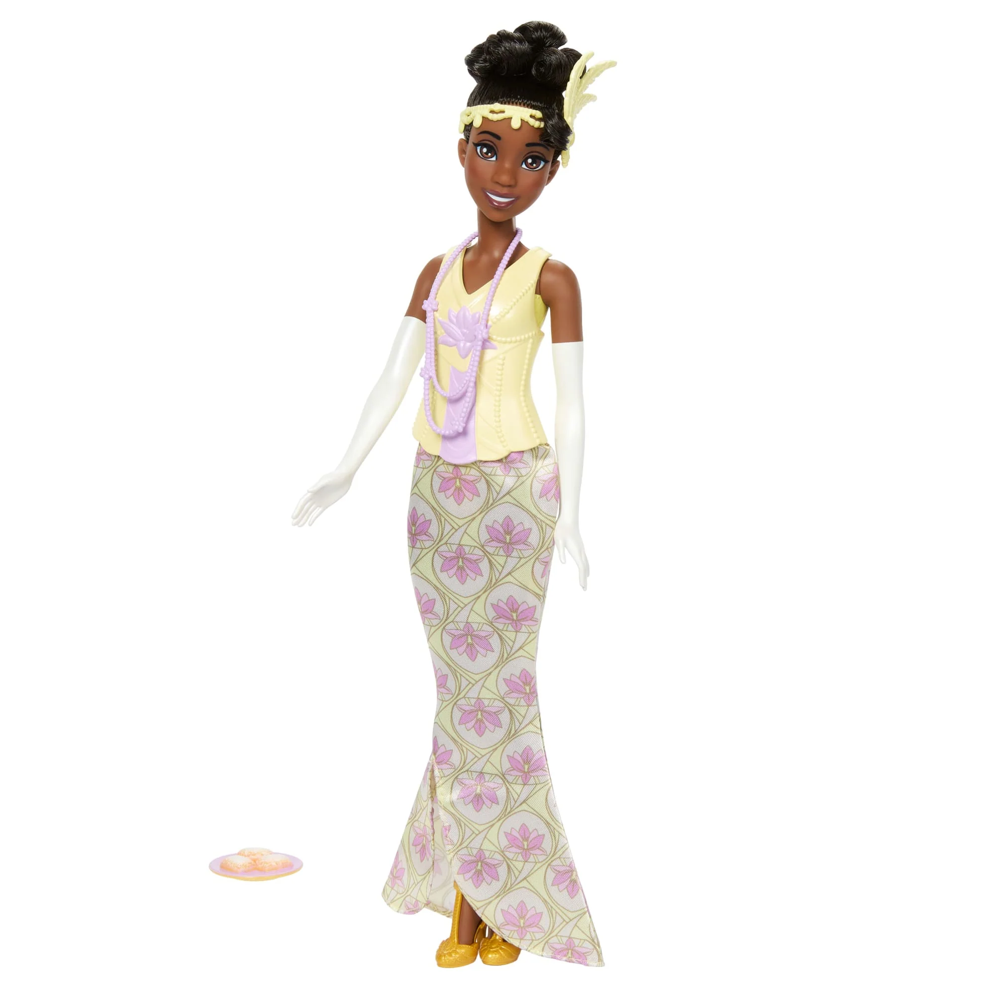 Princesses Disney Poupée Mode Histoires de Tiana 2-en-1 - Image 4