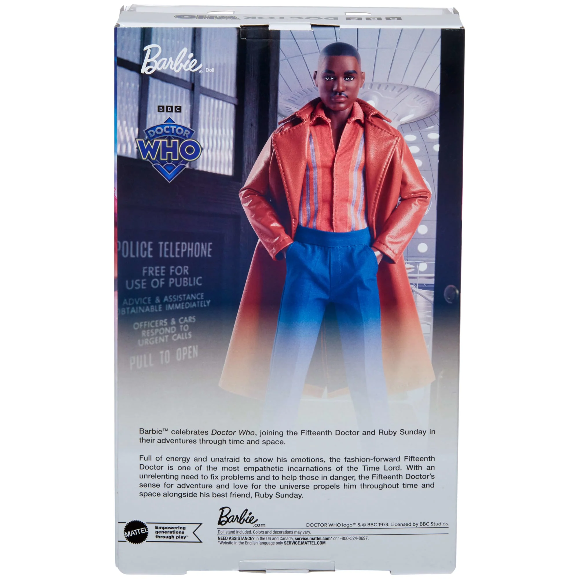 The Fifteenth Doctor Barbie Doll, Dr. Who Collectible With Doll Stand & Certificate Of Authenticity - Image 6