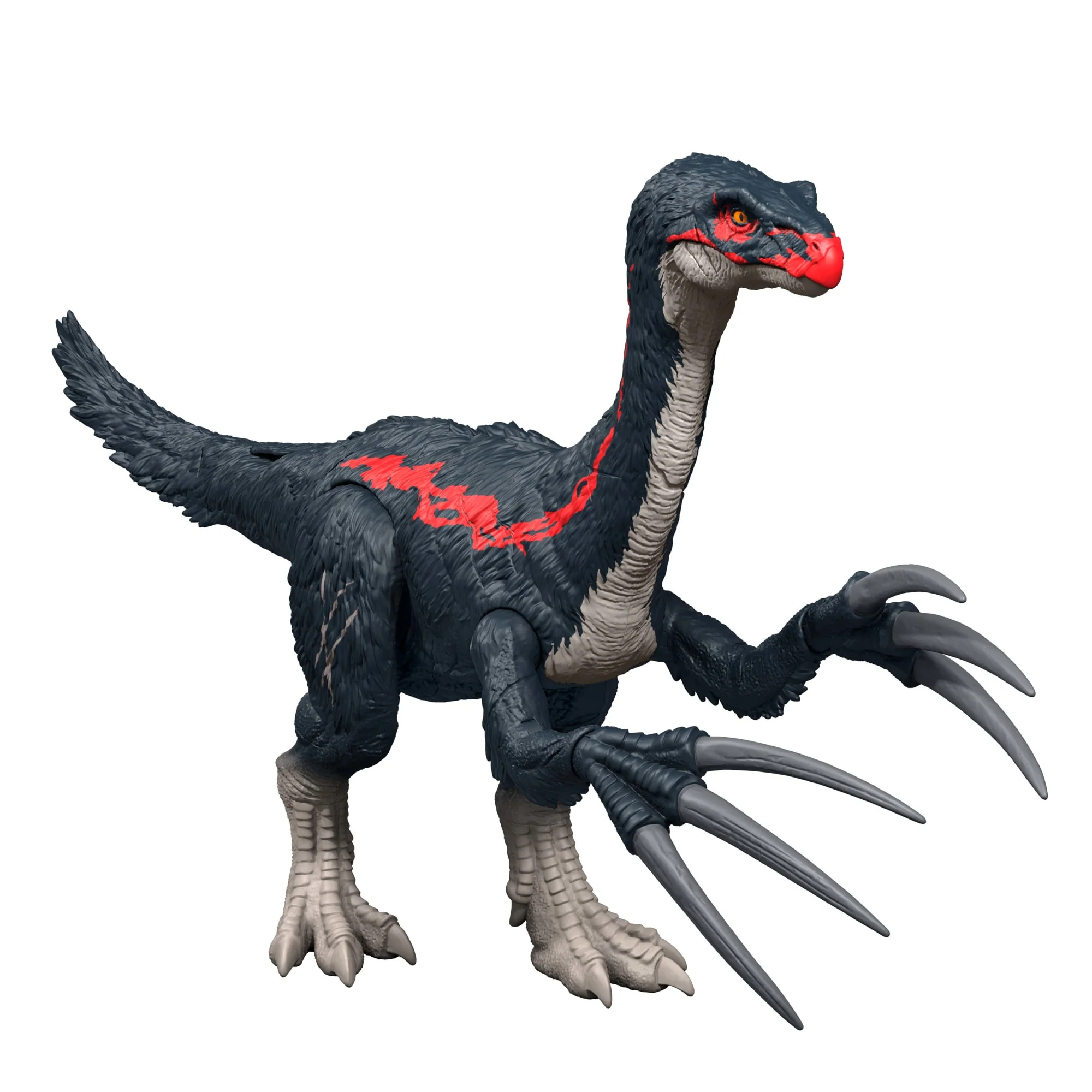 Figurine de Dinosaure Therizinosaurus Slash N Roar Monde Jurassique, Jouet D’Attaque Émettant des Sons, La Théorie du Chaos - Image 6