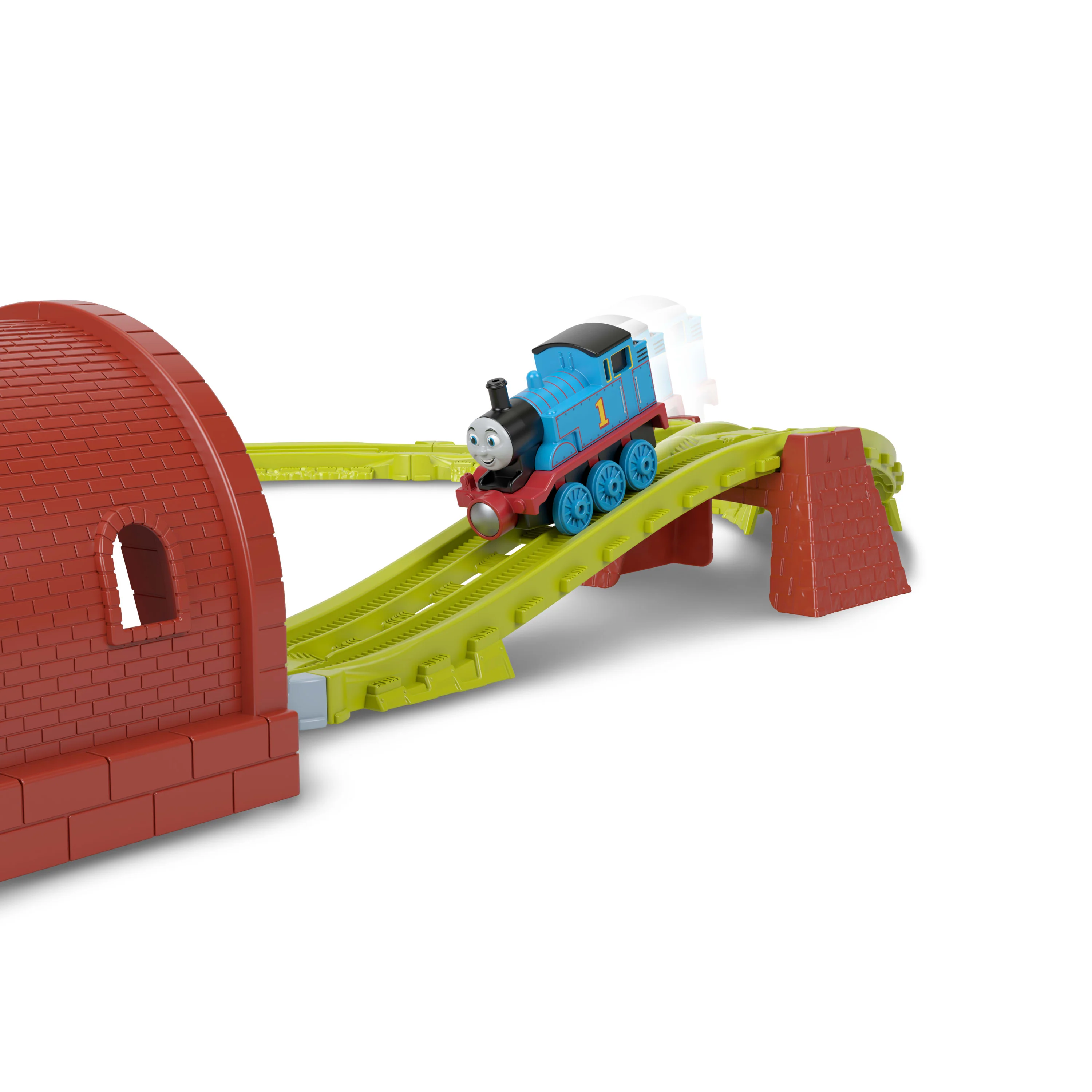 Thomas & Friends Bell Station Train Set By Fisher-Price With Push-Along Thomas Engine & Track - Image 3