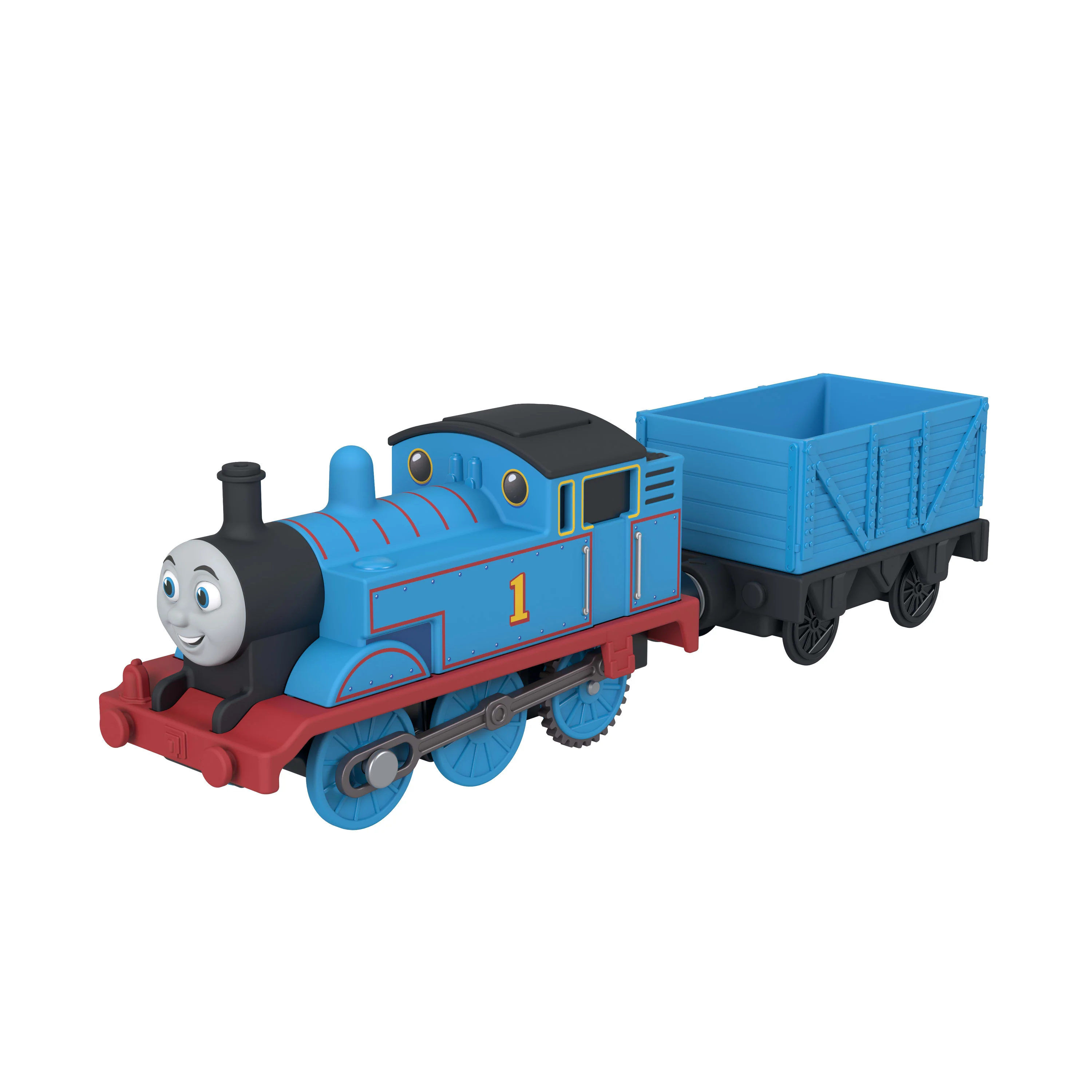 Thomas & Friends By Fisher-Price Motorized Thomas Engine, Battery-Powered Toy Train & Cargo