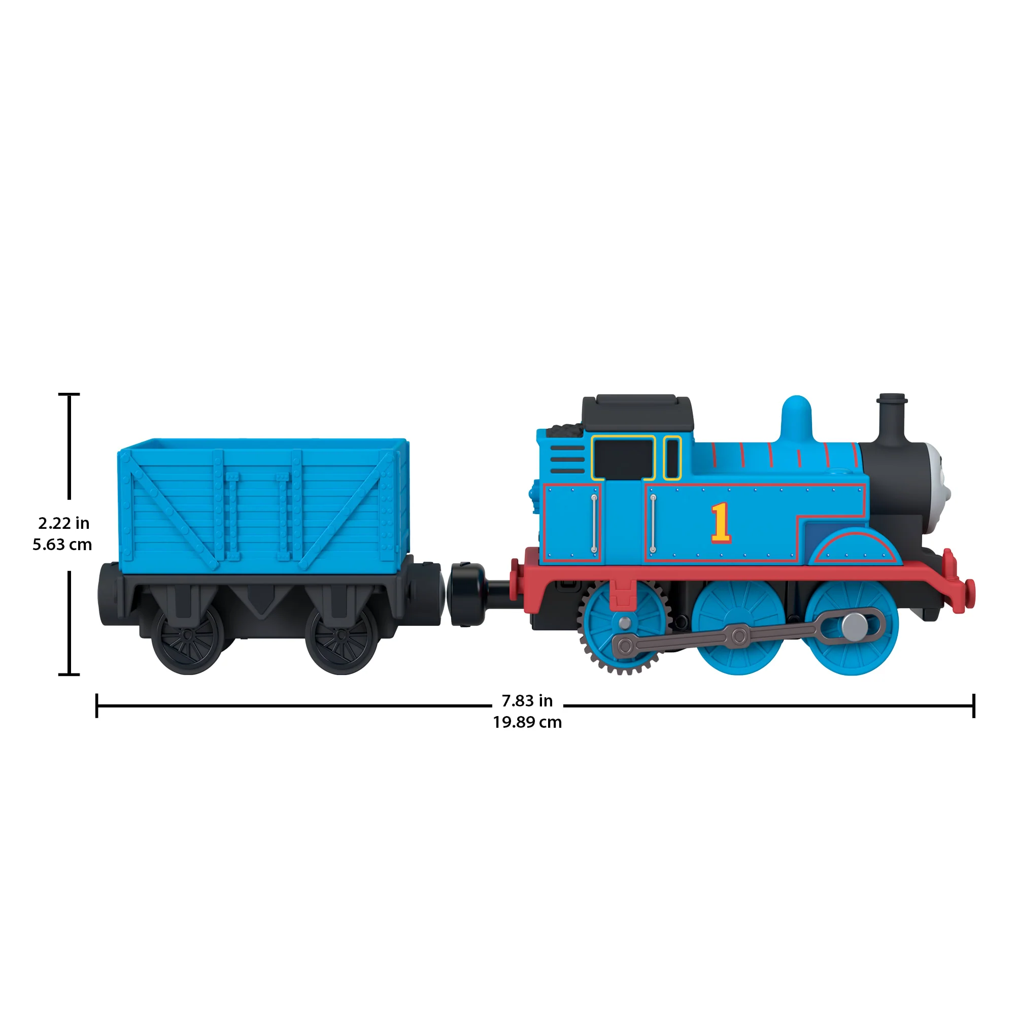 Thomas & Friends By Fisher-Price Motorized Thomas Engine, Battery-Powered Toy Train & Cargo - Image 5