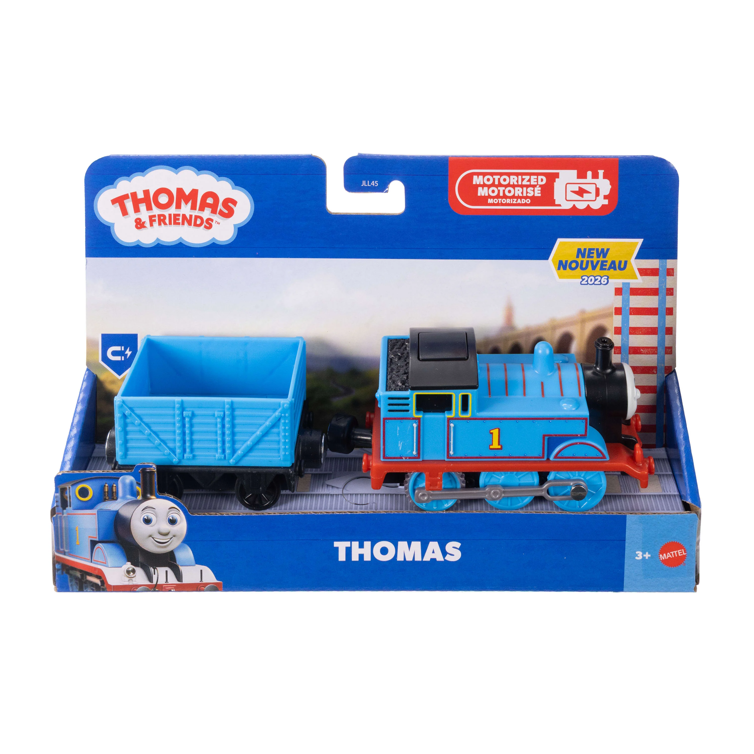 Thomas & Friends By Fisher-Price Motorized Thomas Engine, Battery-Powered Toy Train & Cargo - Image 6
