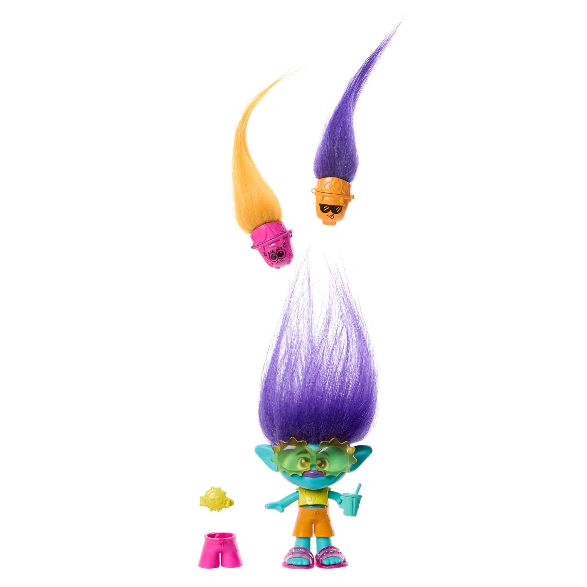 Dreamworks Trolls Band Together Petite Poupée Hair Pops– Branche