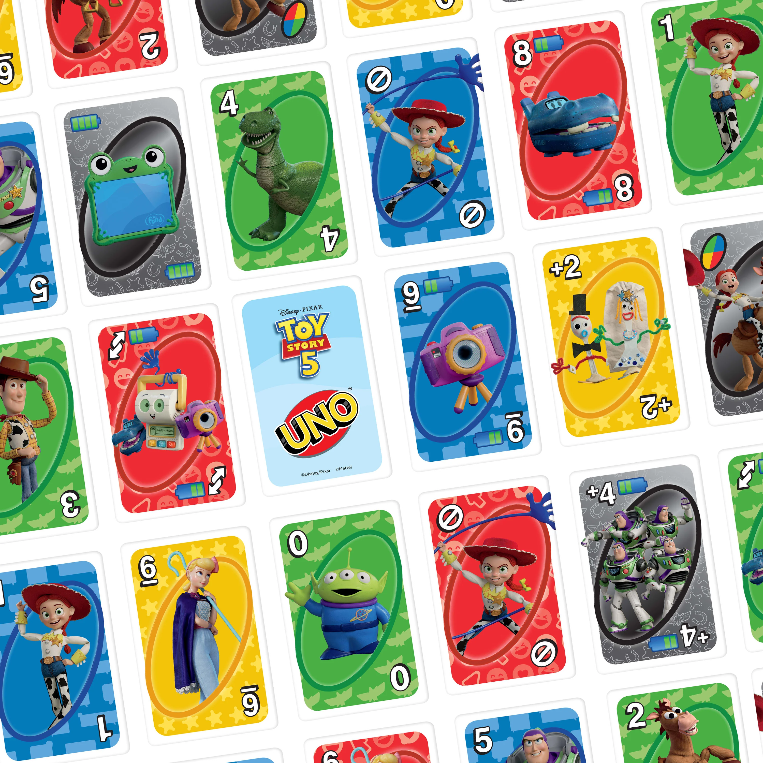 UNO Disney And Pixar Toy Story 5 Card Game For Kid, Adult & Family Nights, Deck Inspired By The Movie - Image 4