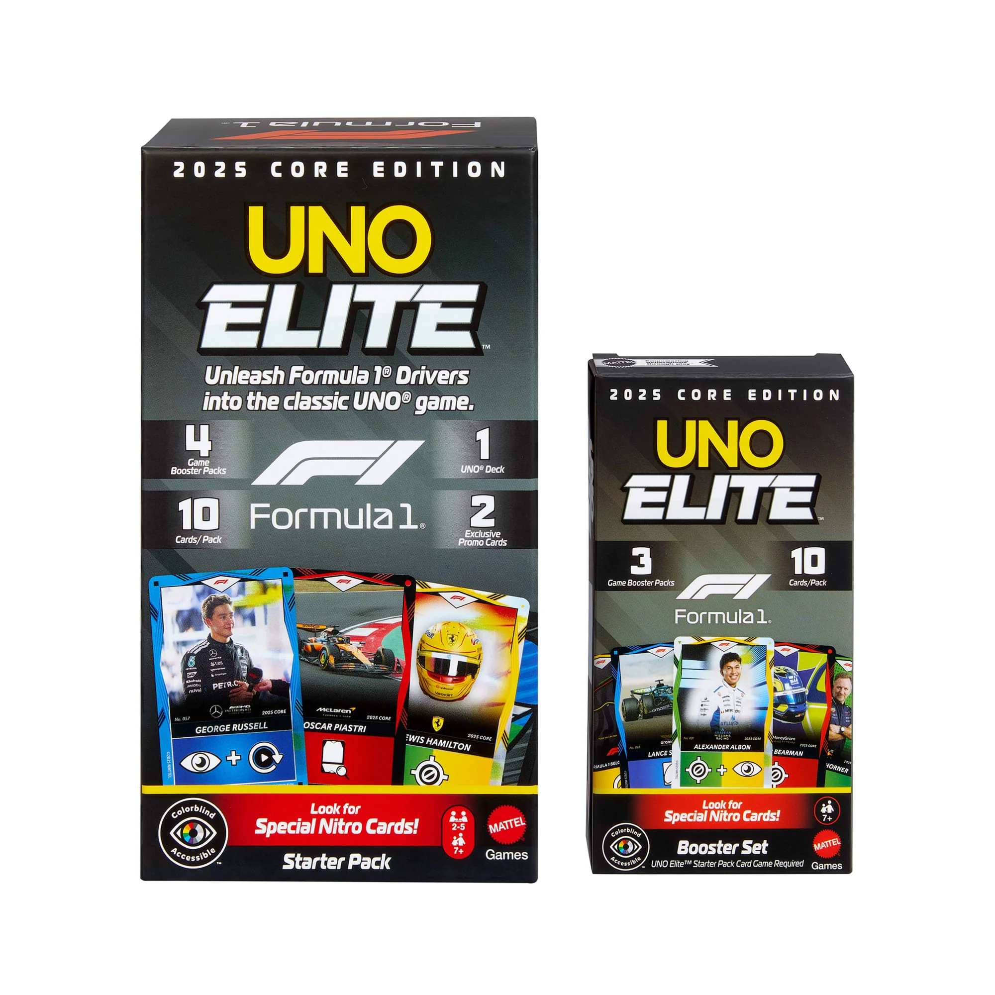 UNO Elite F1 Jogo de Cartas Booster Set - Image 4
