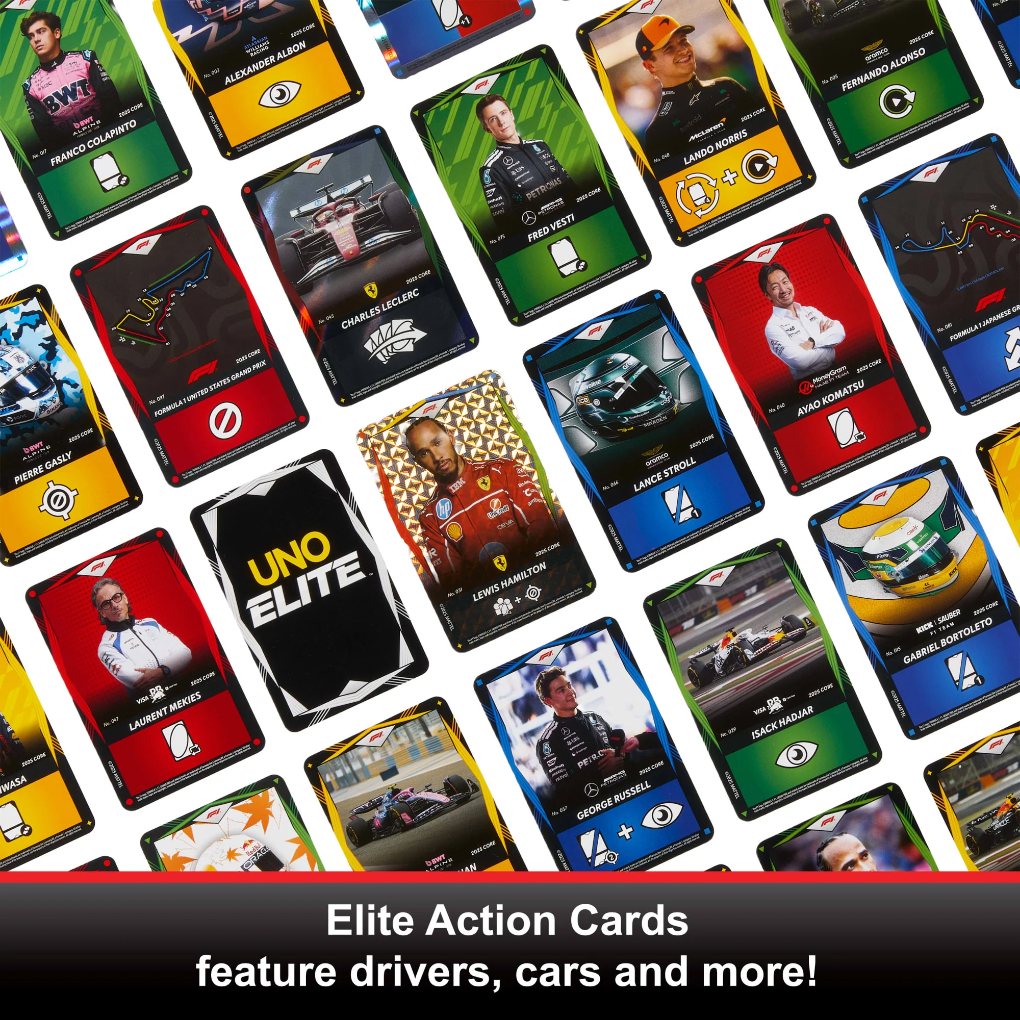 UNO Elite Formula 1 2025 Core Edition Booster Set 2 Pack - Image 4