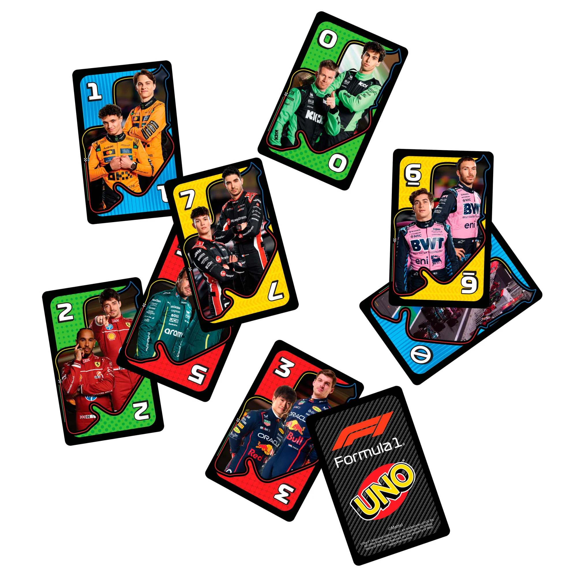 Uno F1 Jeu de Cartes - Image 5