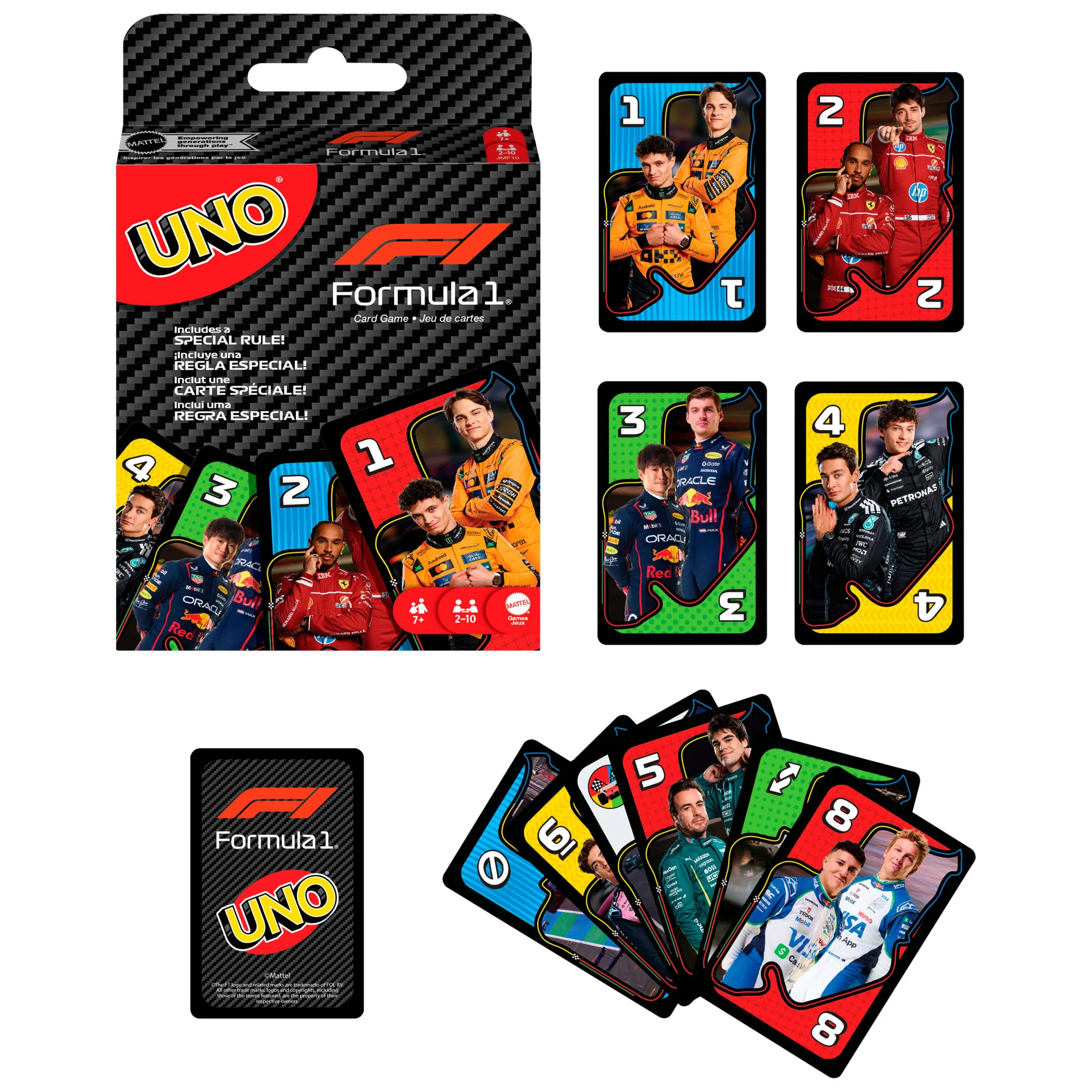 Uno F1 Jeu de Cartes - Image 6