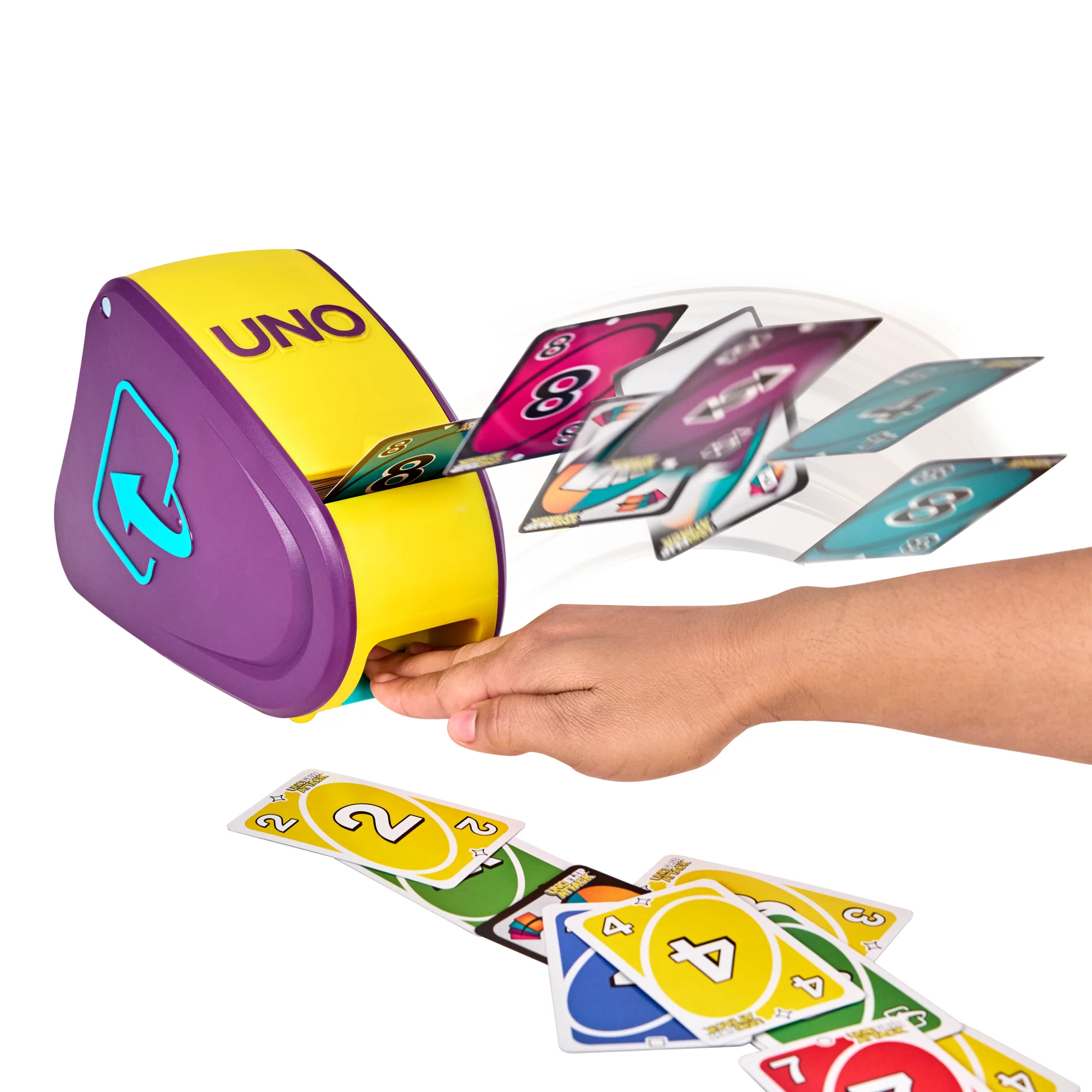 Uno Flip Attack™  Jeu de Cartes Pour enfants, Adultes et Familles - Image 3