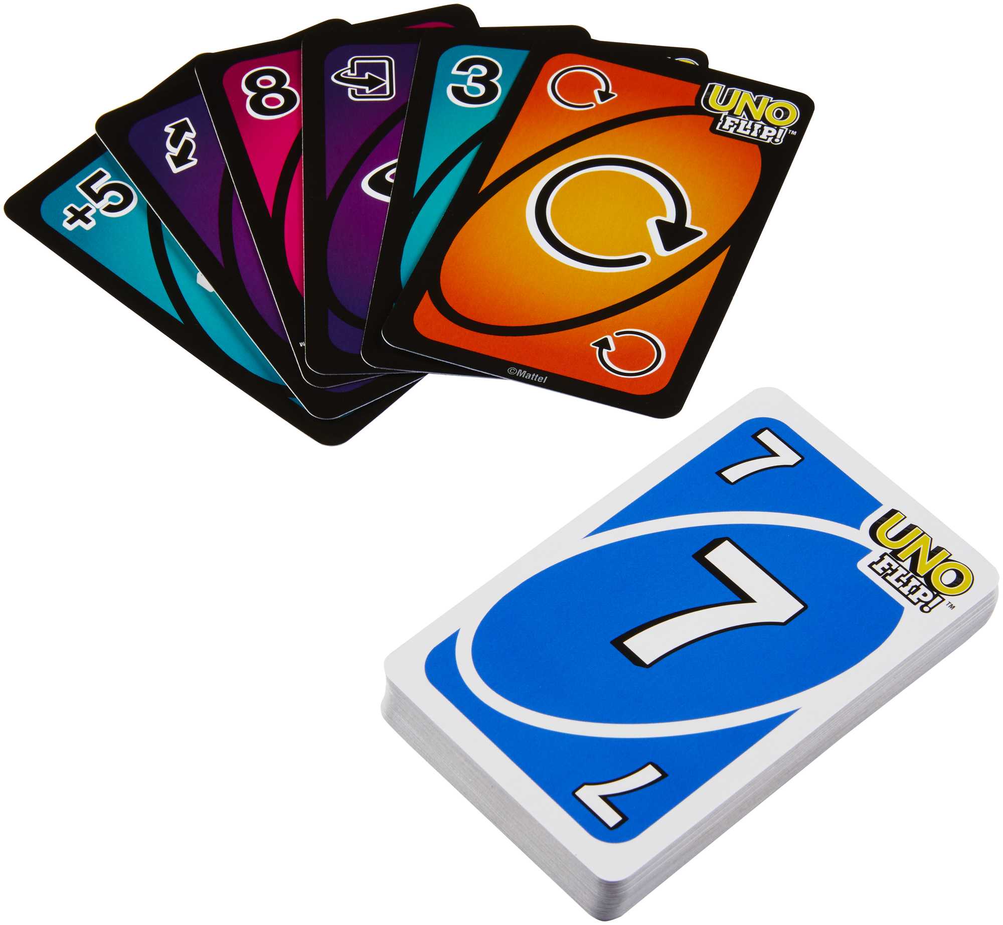 UNO Flip! Card Game For Kids, Adults & Family Night in Collectible Storage Tin - Image 3