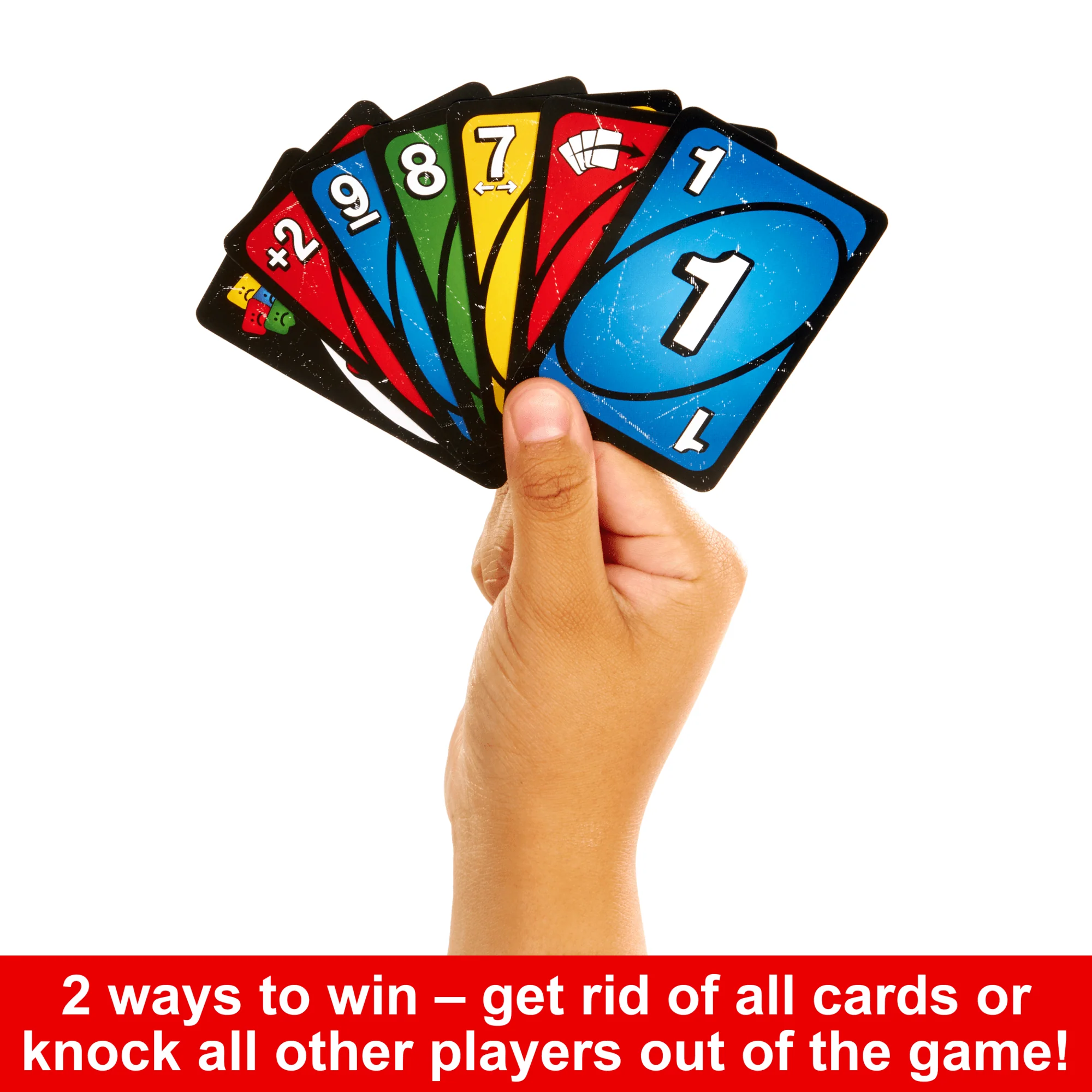 UNO Show ‘Em No Mercy Card Game in Storage & Travel Tin For Kids, Adults & Family Nights & Parties - Image 6