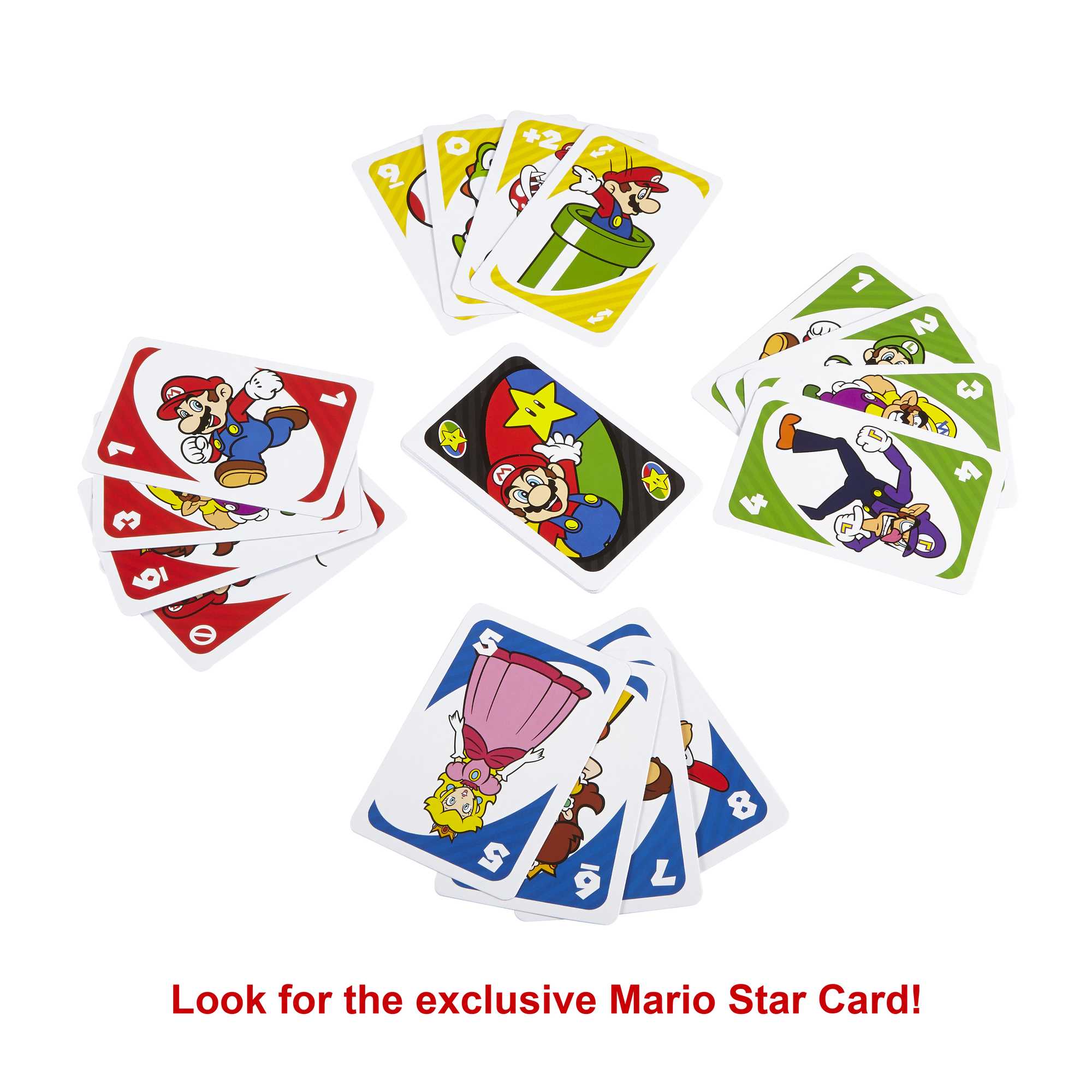 UNO Super Mario Card Game, Video Game Themed Travel Game in Collectible Storage Tin - Image 5