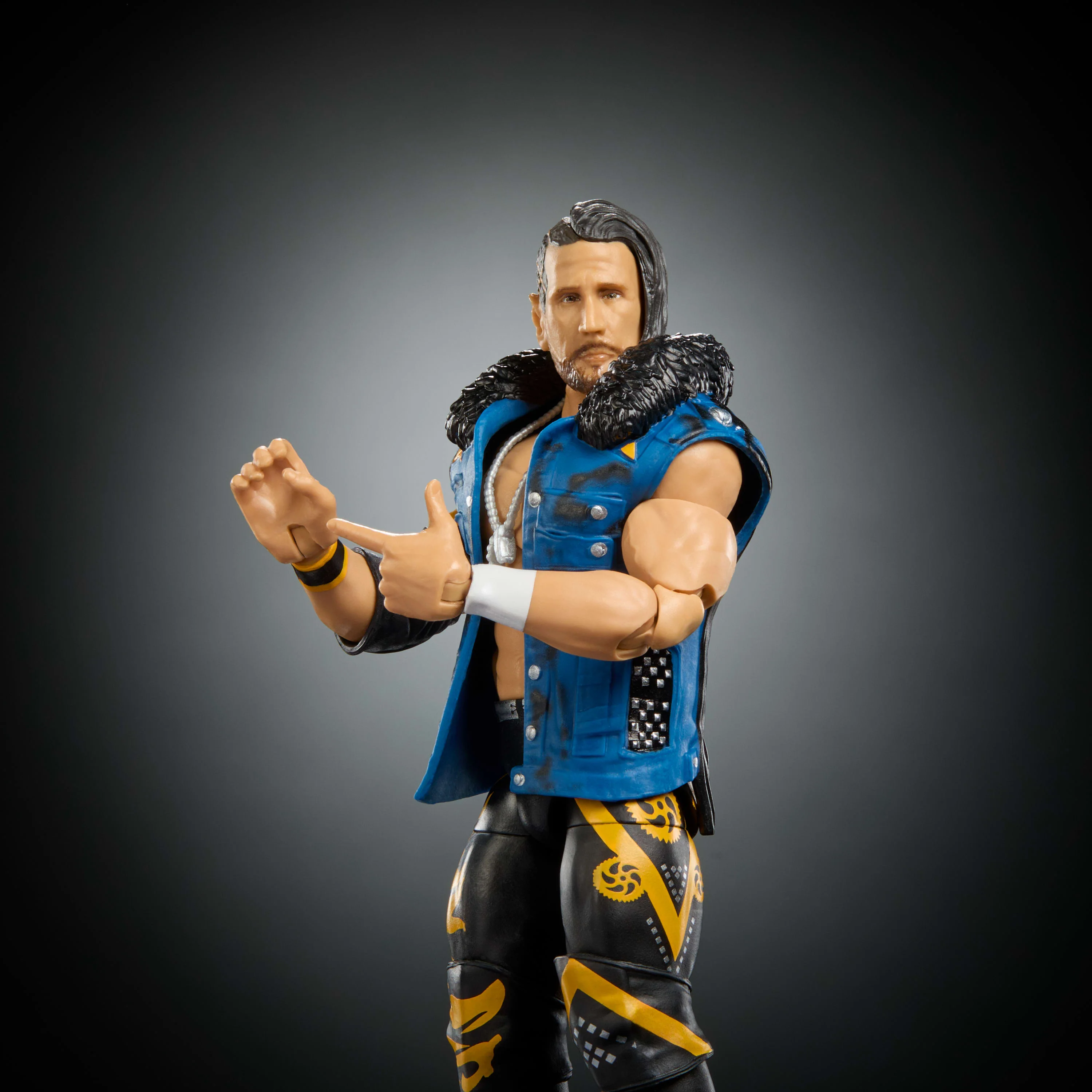 WWE Elite Alex Shelley Action Figure, Series #124, 6-inch Collectible With Articulation & Accessories - Image 3