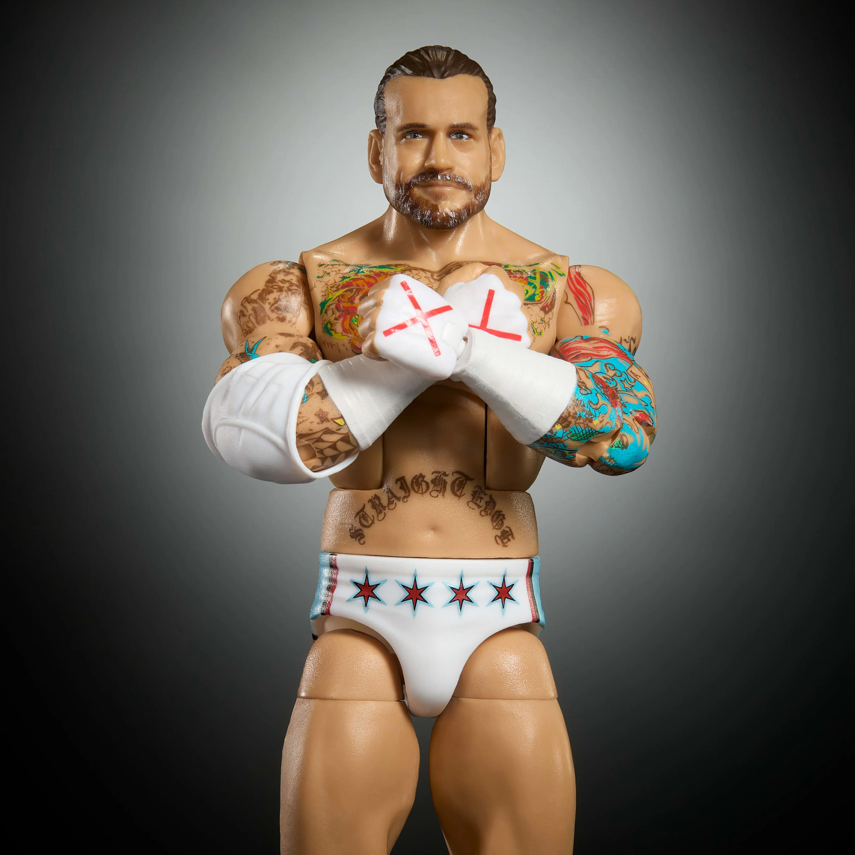WWE Elite Cm Punk Action Figure, Greatest Hits 2025, 6-inch Collectible Set With Accessories - Image 2