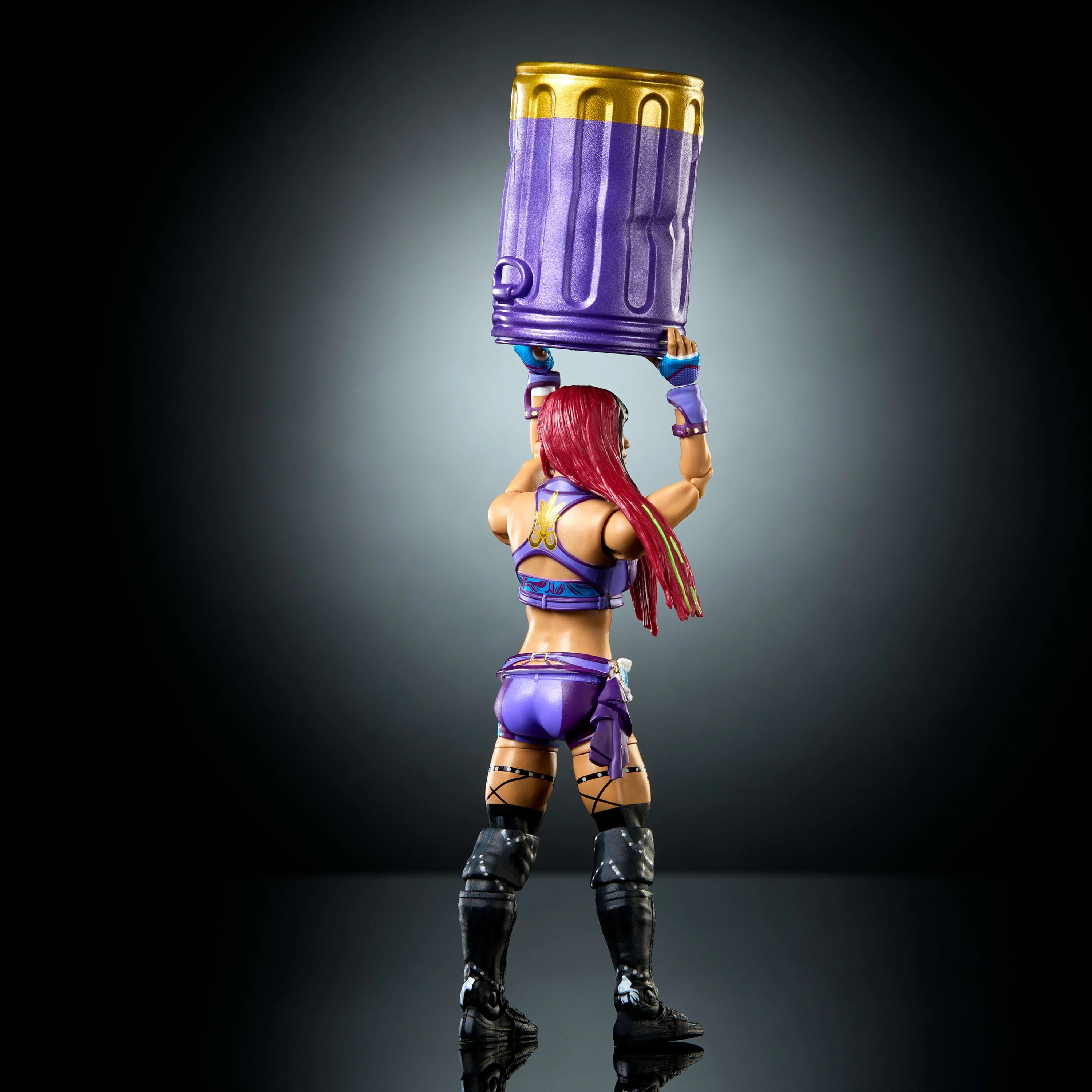 WWE Elite Iyo Sky Action Figure, Series #122 Set, 6-inch Collectible With Articulation & Accessories - Image 4