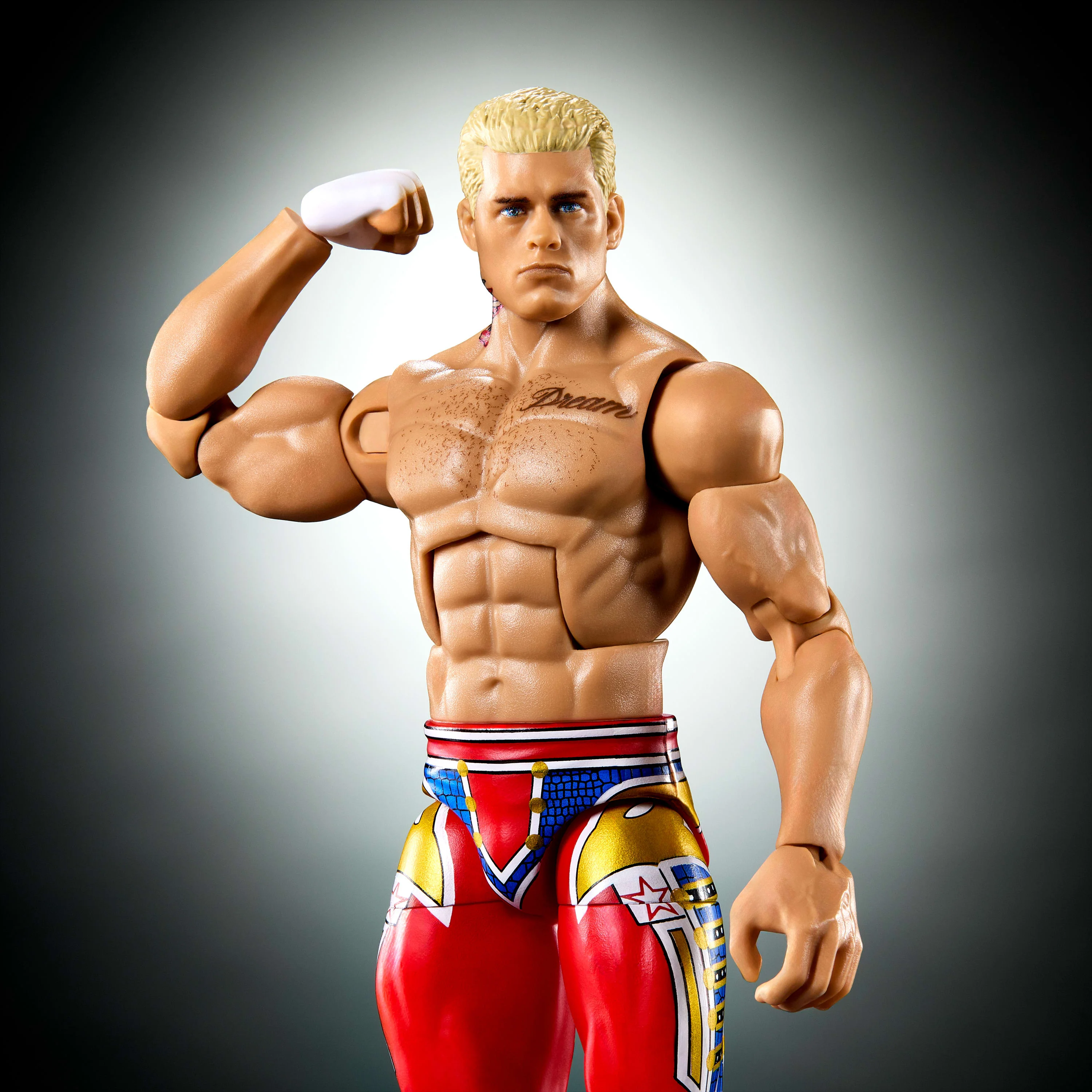 WWE Elite Collection Top Picks Cody Rhodes Action Figure & Accessories, 6-inch Collectible Set - Image 3