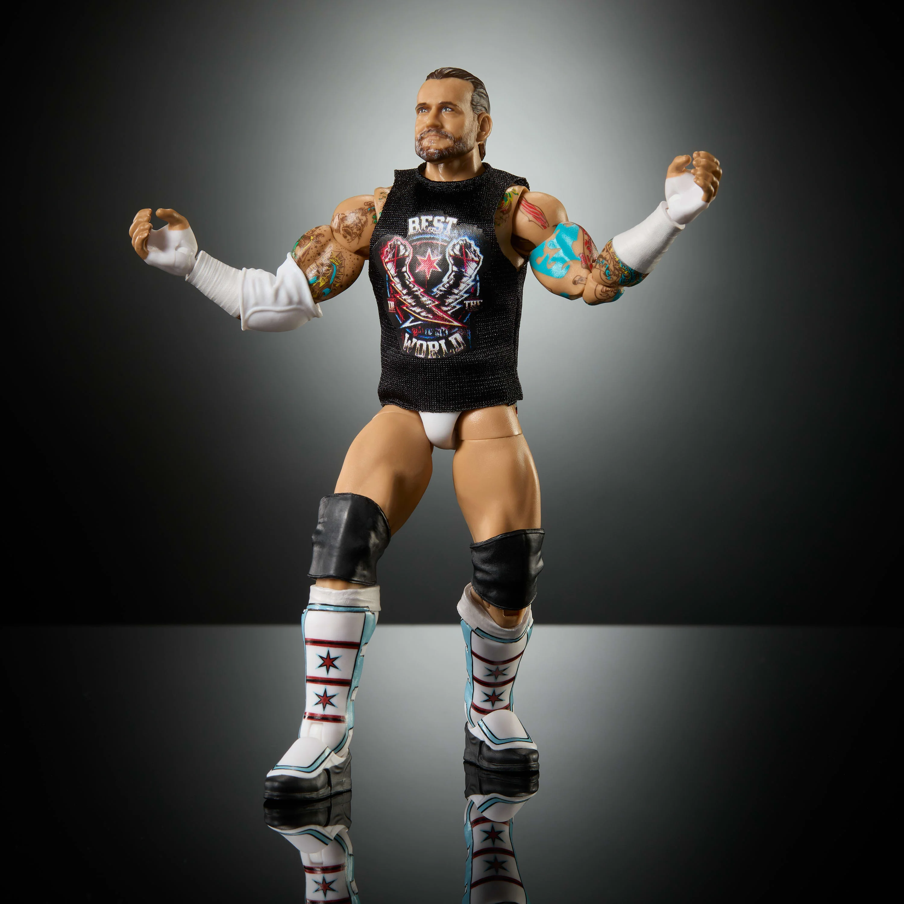 Wwe Figurine Articulée Élite Cm Punk - Image 5