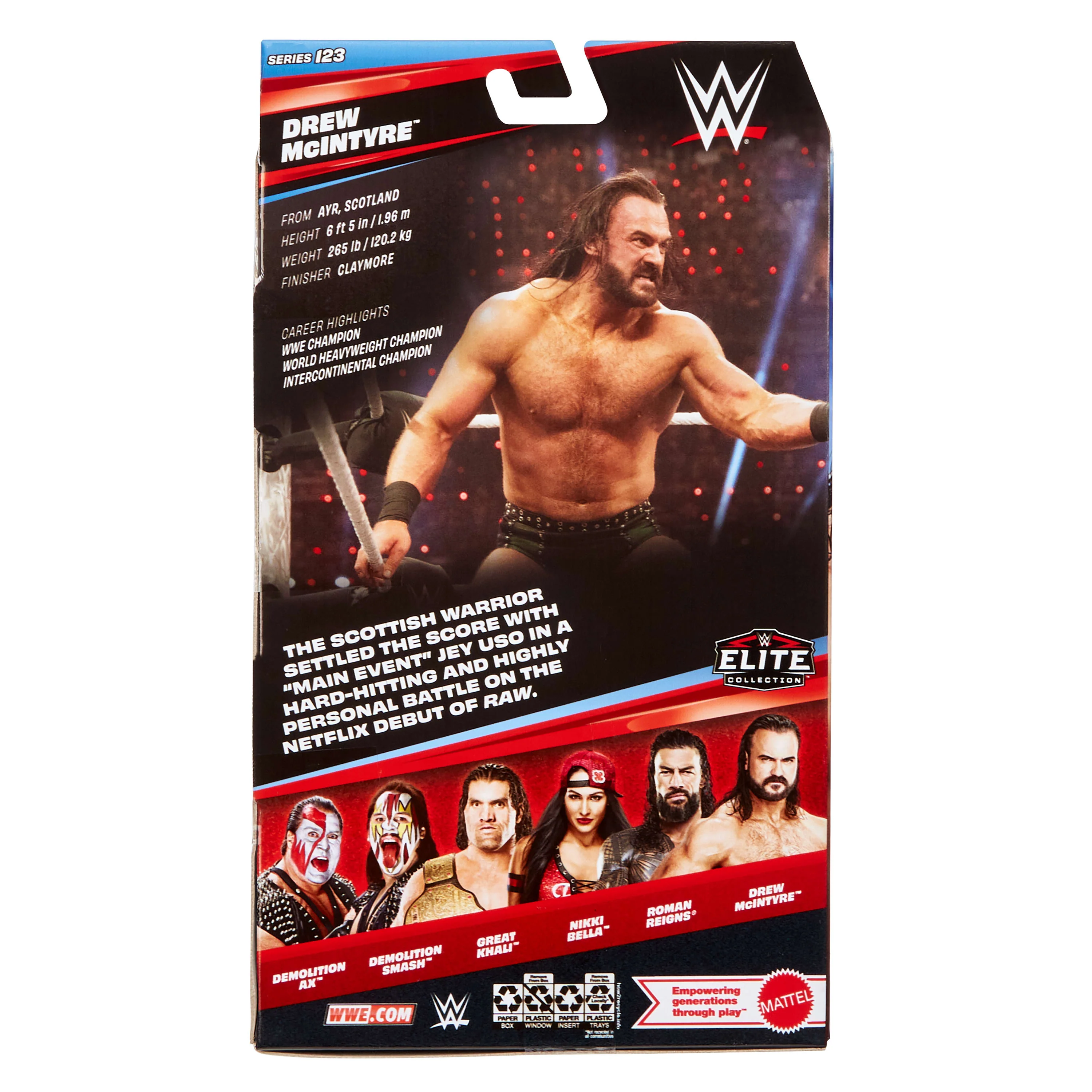 Wwe Figurine Articulée Élite Drew Mcintyre - Image 6
