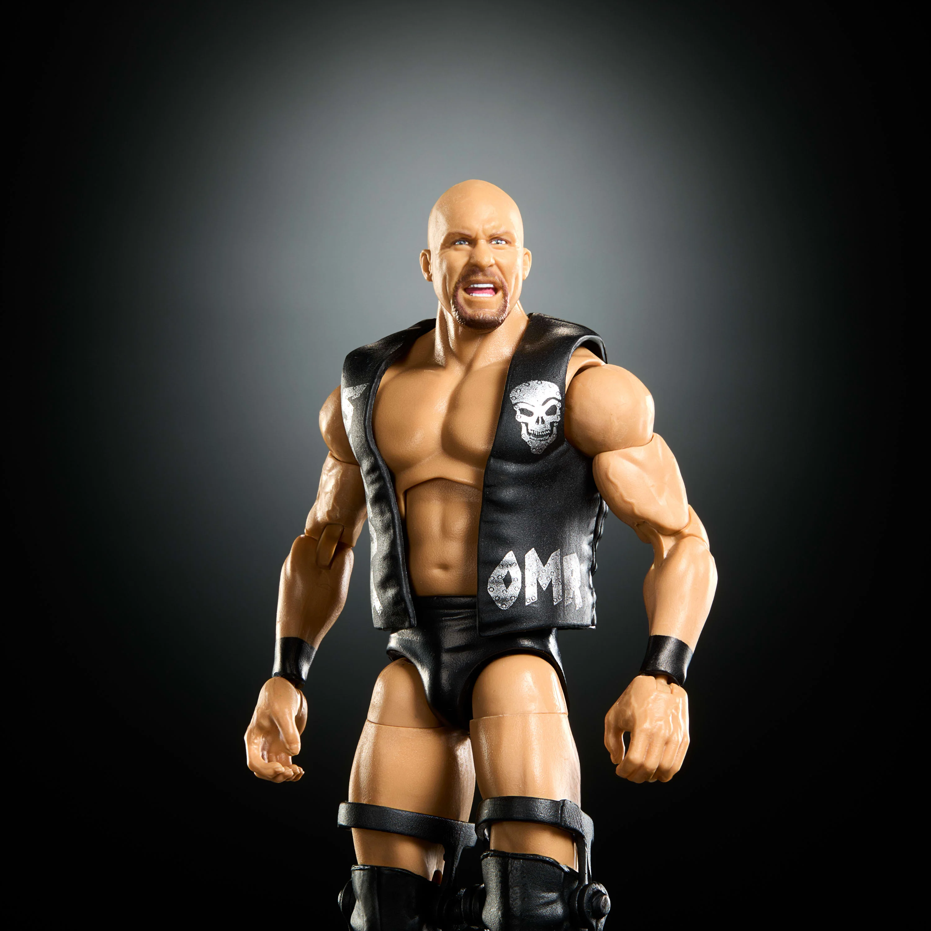Wwe Figurine Articulée Élite Grands Champions Stone Cold Steve Austin - Image 2