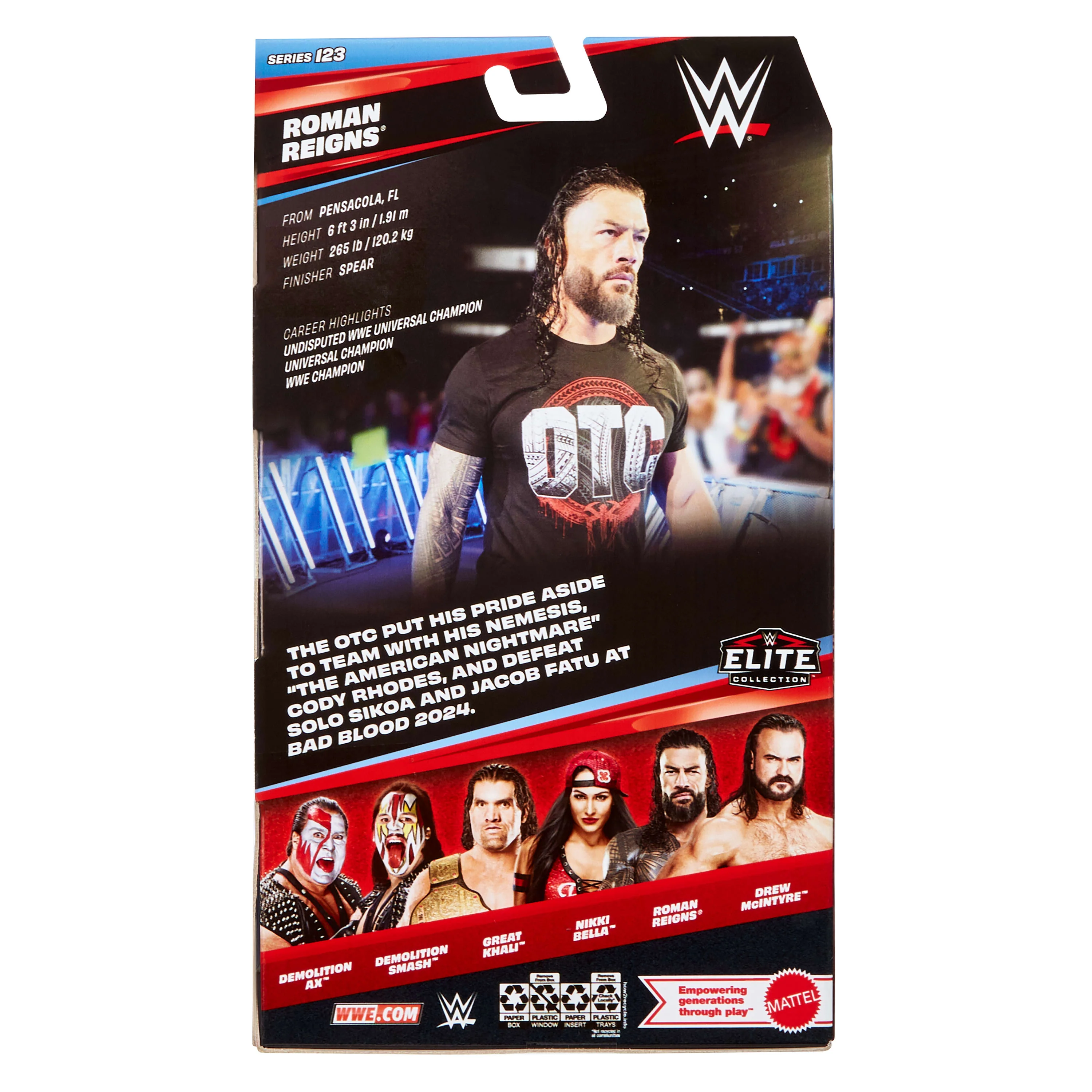 Wwe Figurine Articulée Élite Roman Reigns - Image 6