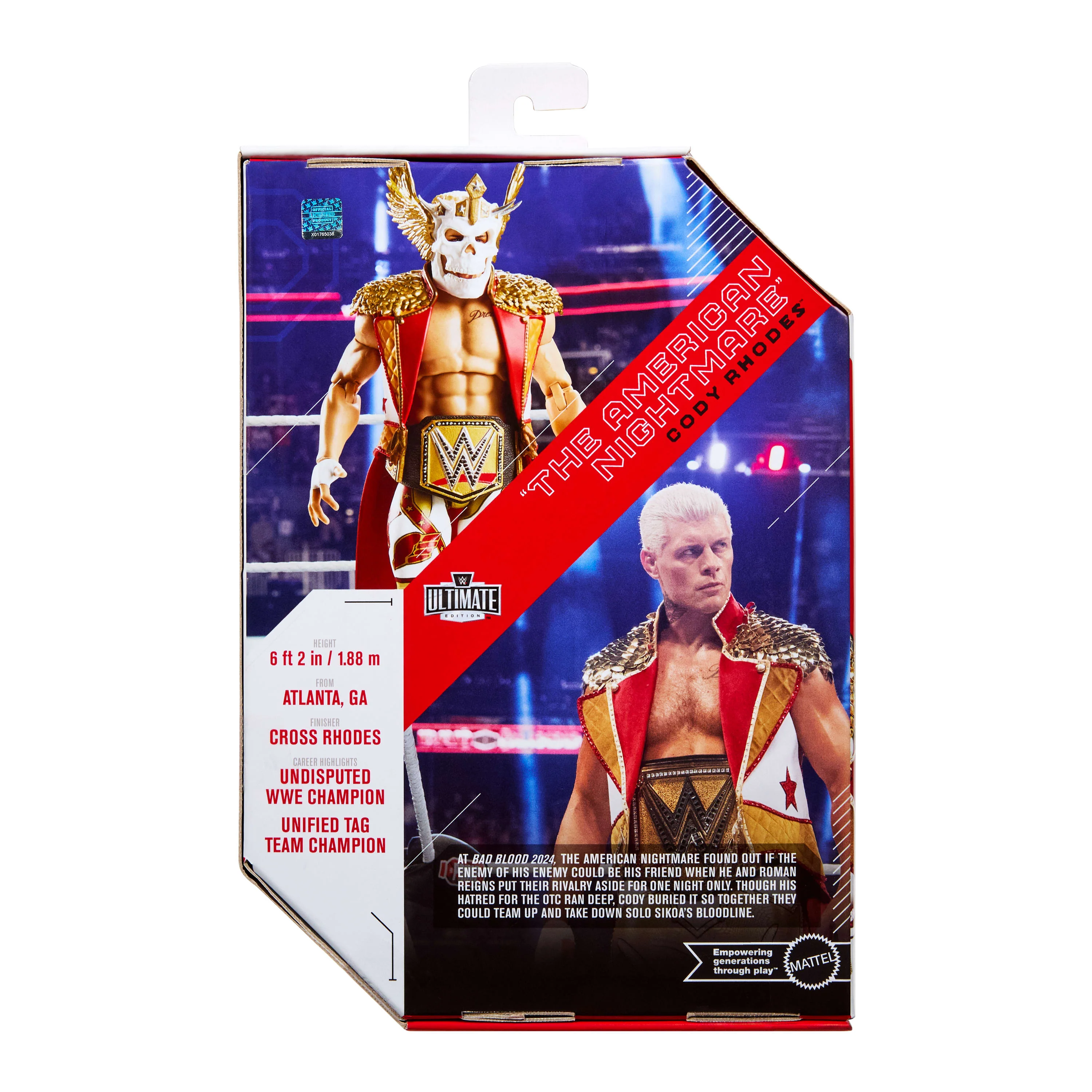 Wwe Figurine Articulée Ultimate Cody Rhodes Le Cauchemar Américain - Image 6