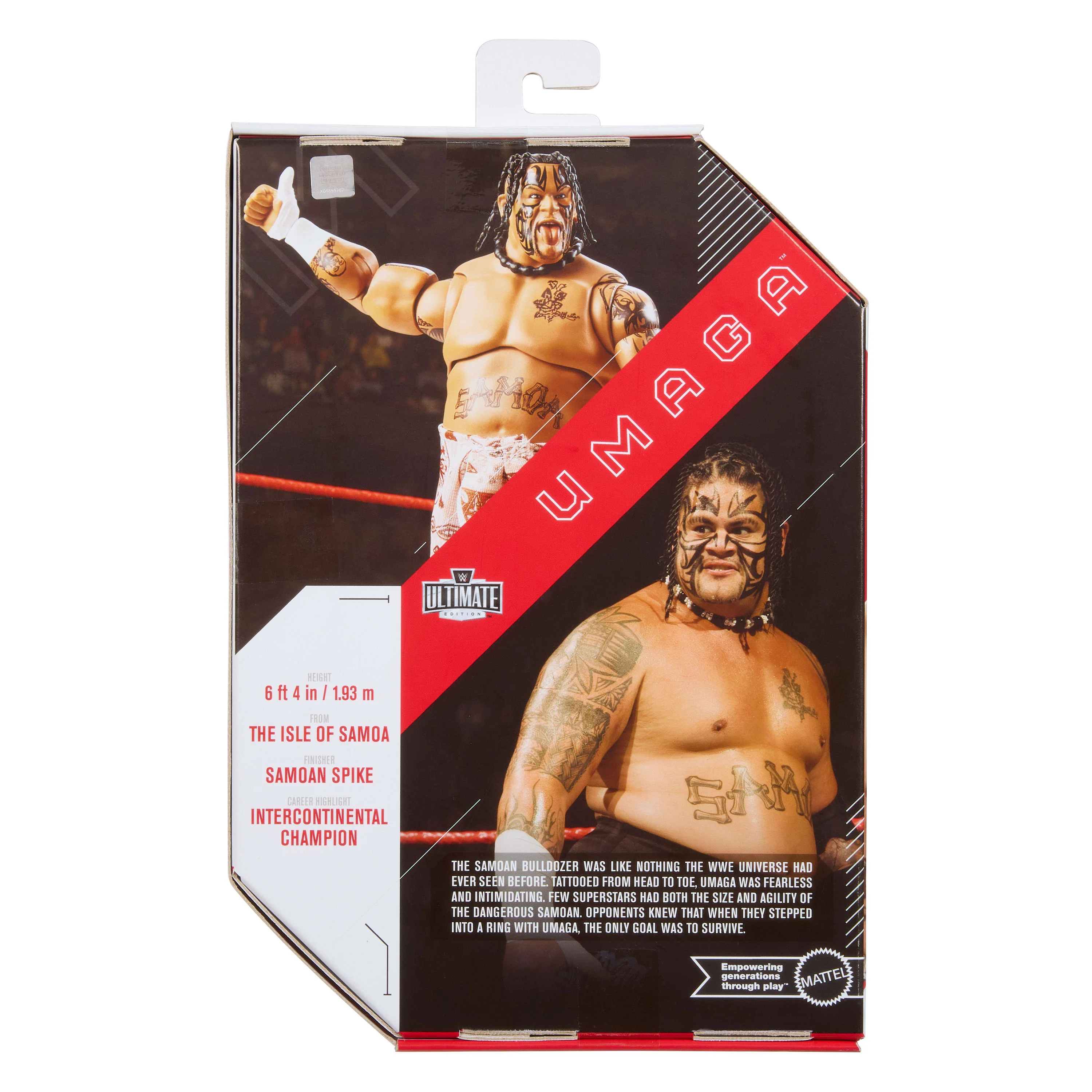 Wwe Figurine Articulée Ultimate Umaga - Image 6