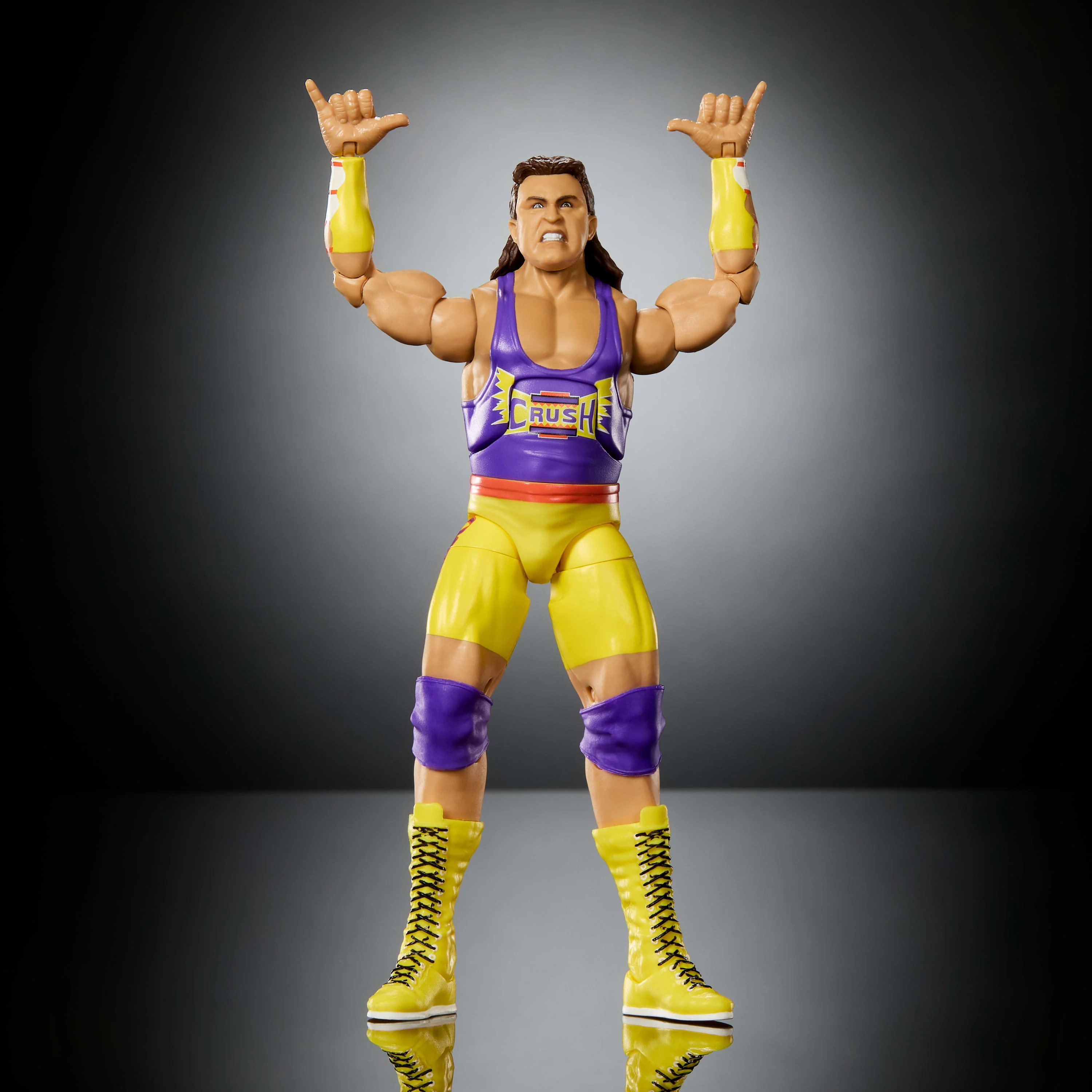 WWE Elite Legends Kona Crush Action Figure & Accessories, Series 31 6-inch Set - Image 4