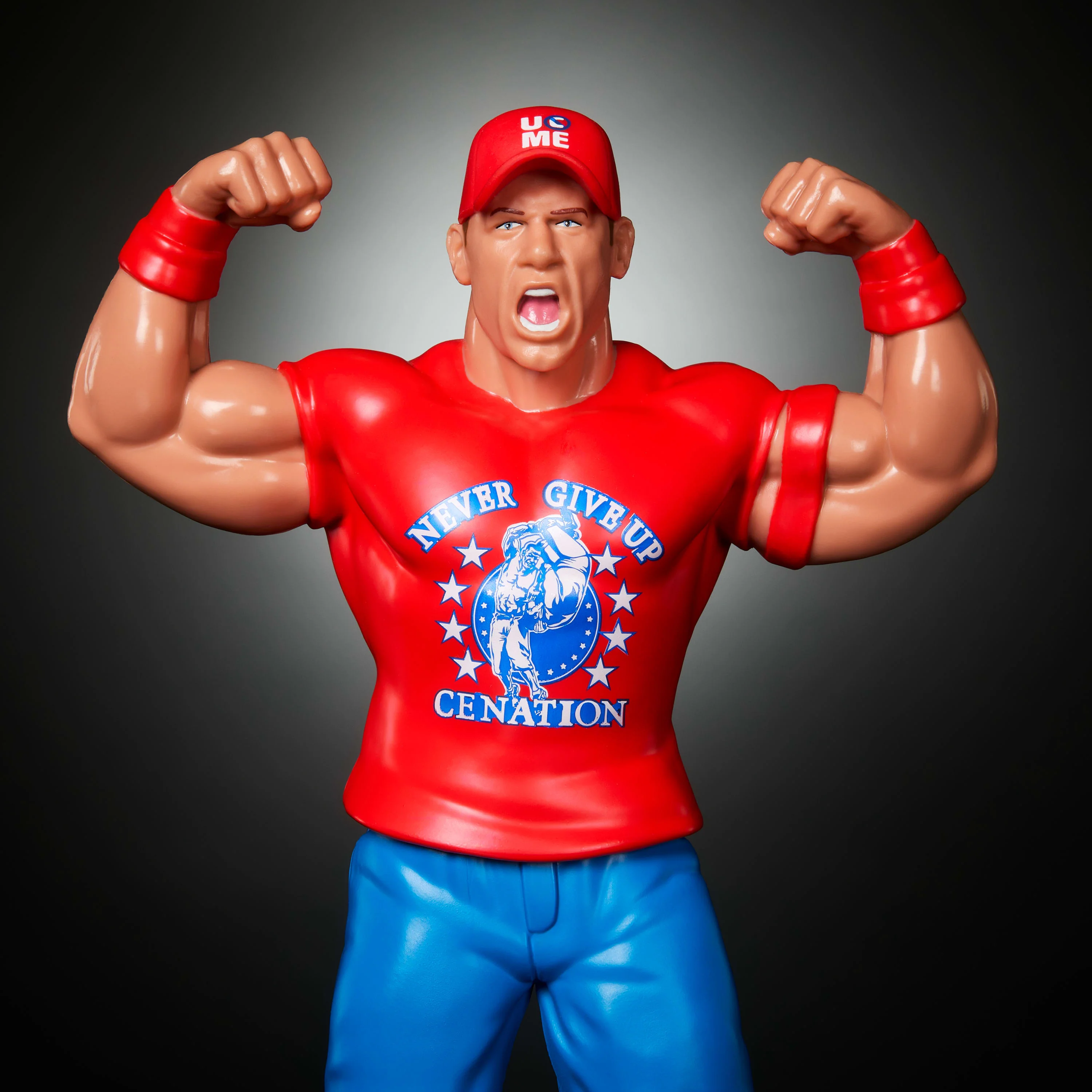 WWE Ljn Superstars John Cena Action Figure, 1980s Retro 8-inch Collectible Toy - Image 2