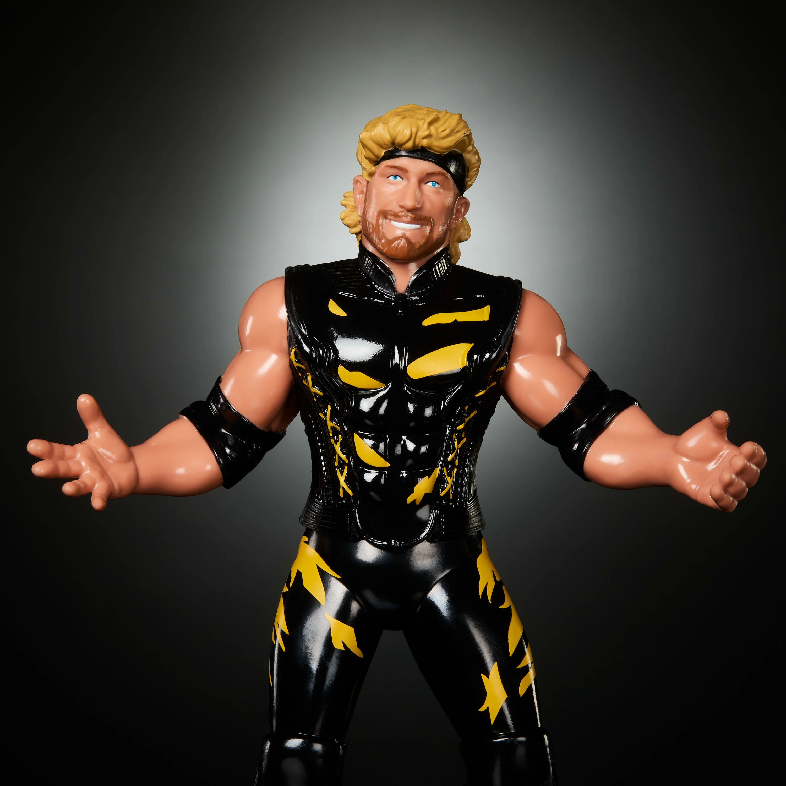 WWE Ljn Superstars Logan Paul Action Figure, 1980s Retro 8-inch Collectible Toy - Image 2