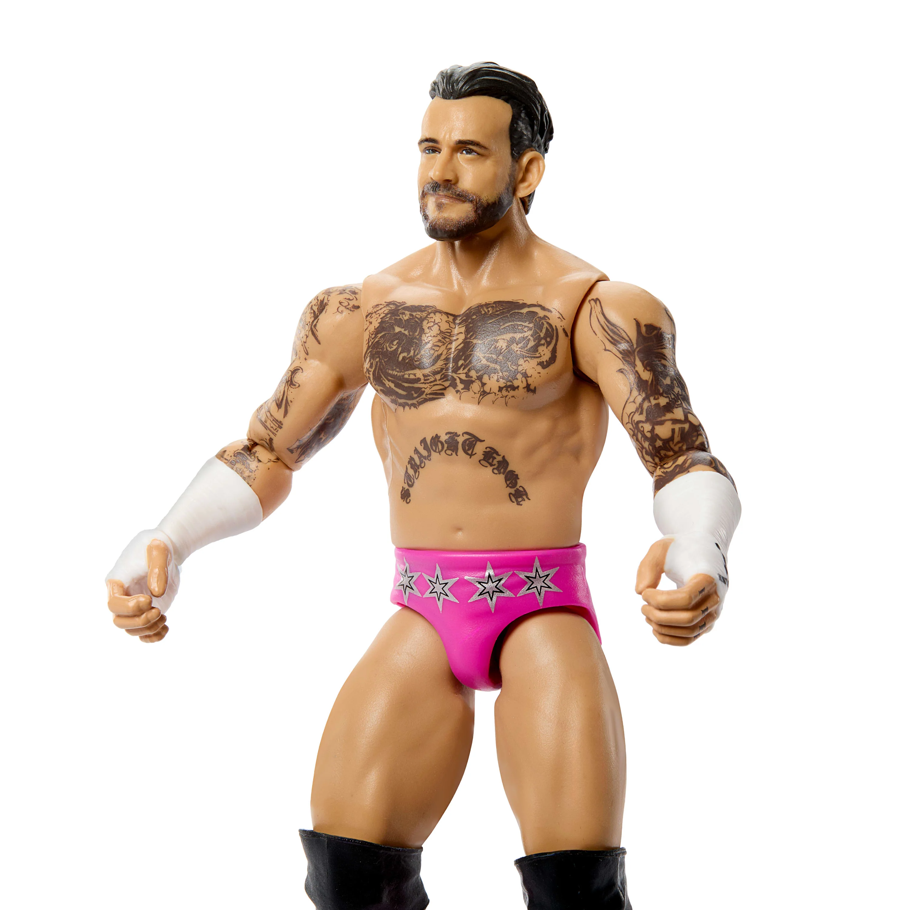 WWE Cm Punk Action Figure, Main EVent Series #164, 6-inch Collectible With Articulation - Image 3