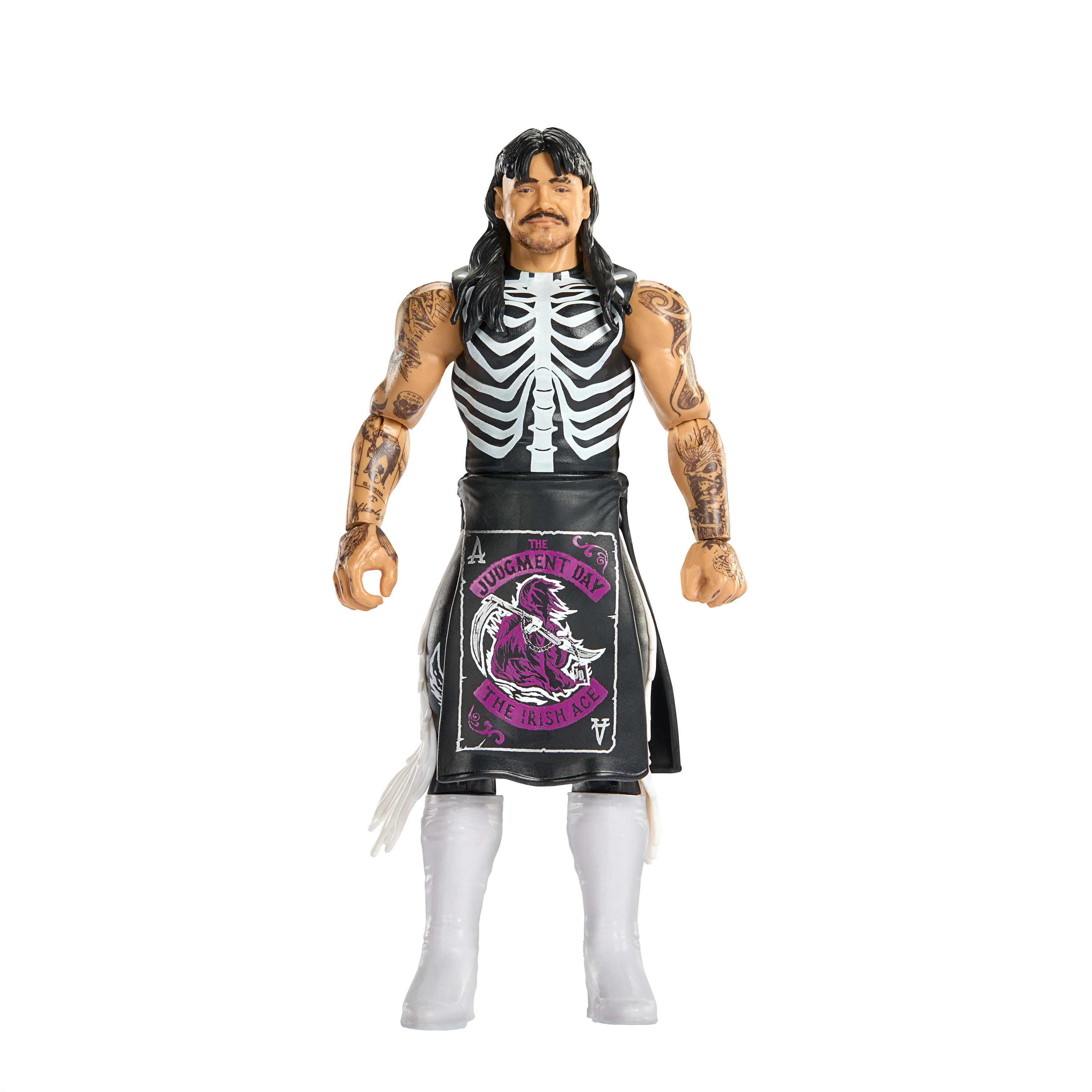 WWE “Dirty” Dominik Mysterio Action Figure, Main EVent Series #160, 6-inch Collectible With Articulation