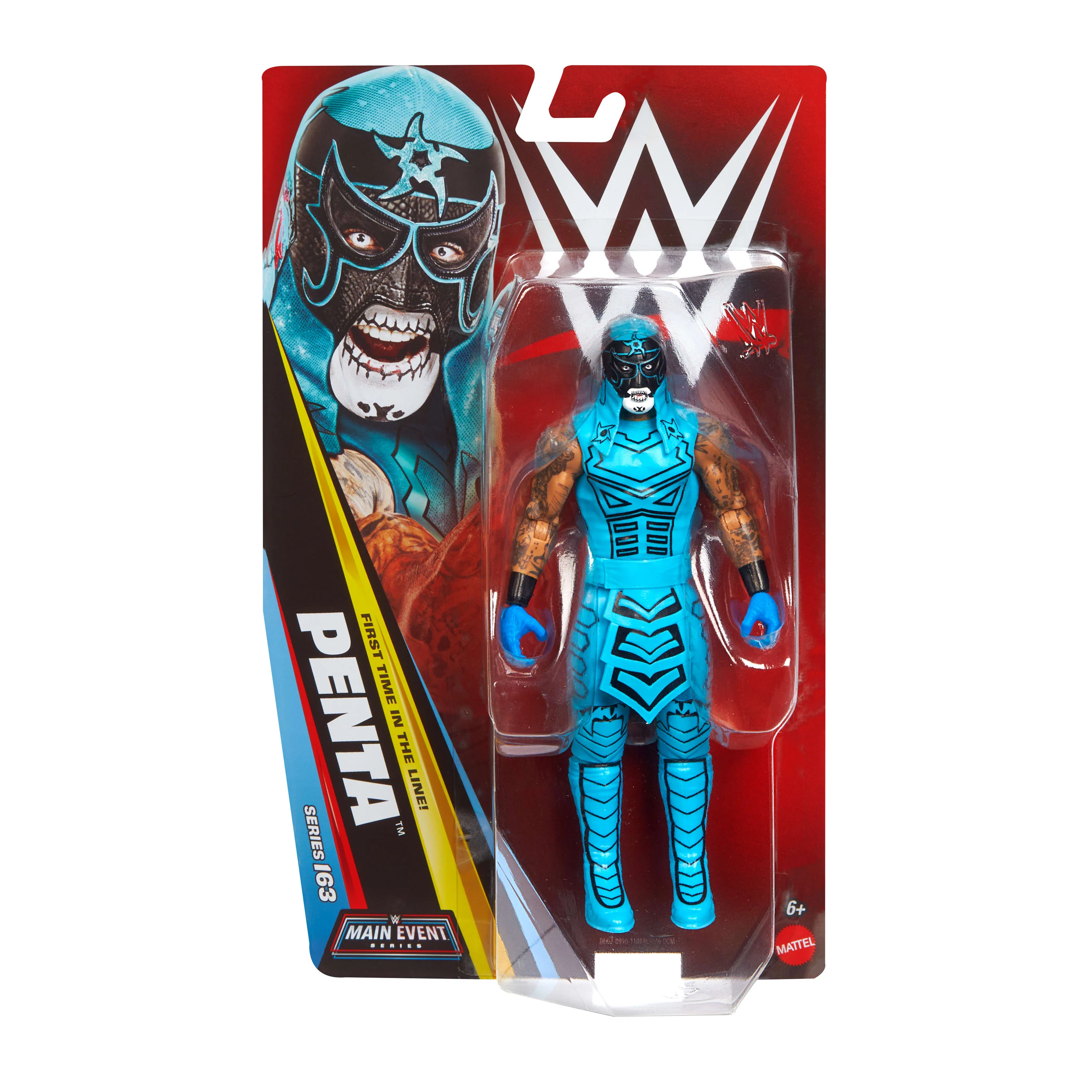 WWE Penta Action Figure, Main EVent Series #163, 6-inch Collectible With Articulation - Image 2