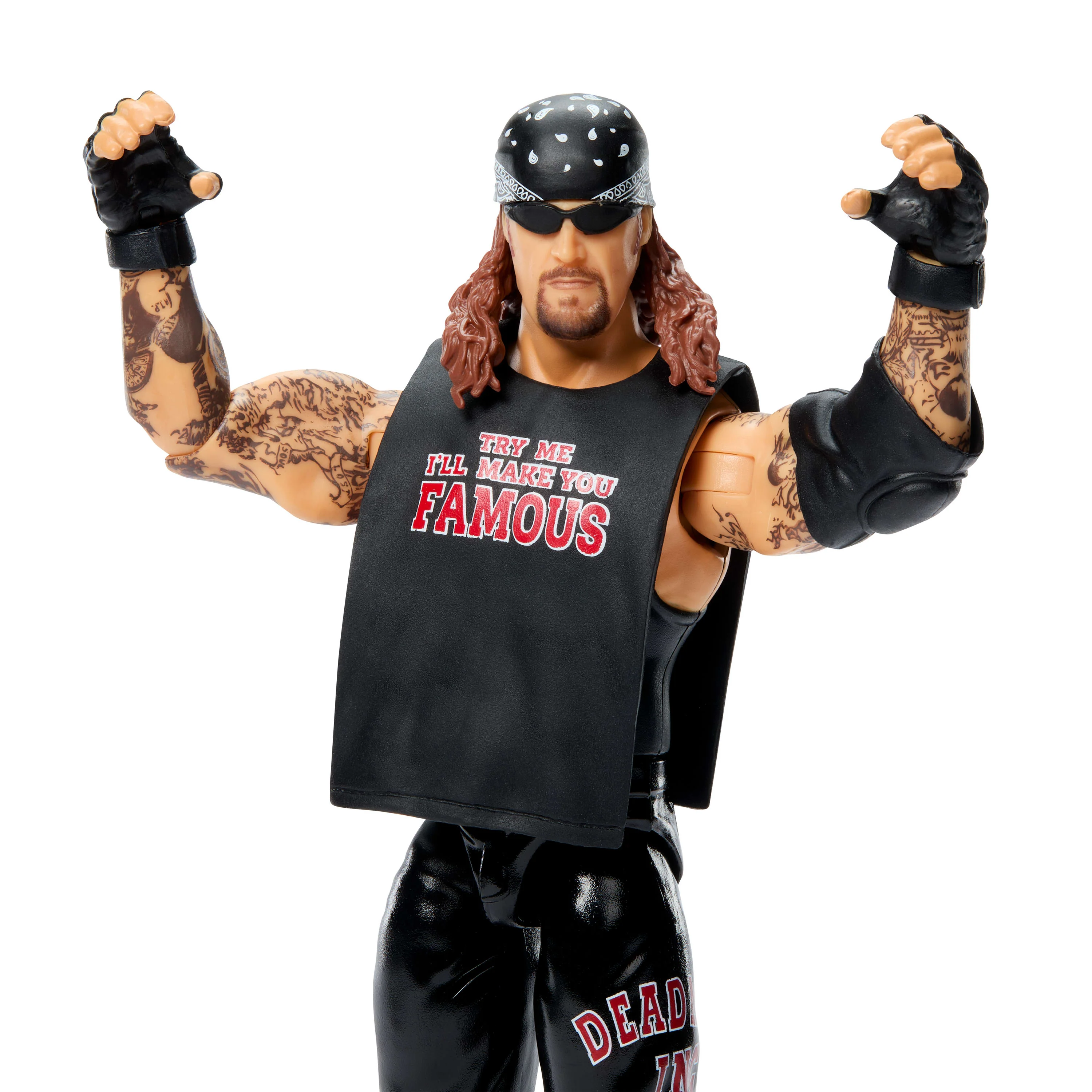 WWE Undertaker Action Figure, Main EVent Series #161, 6-inch Collectible With Articulation - Image 2