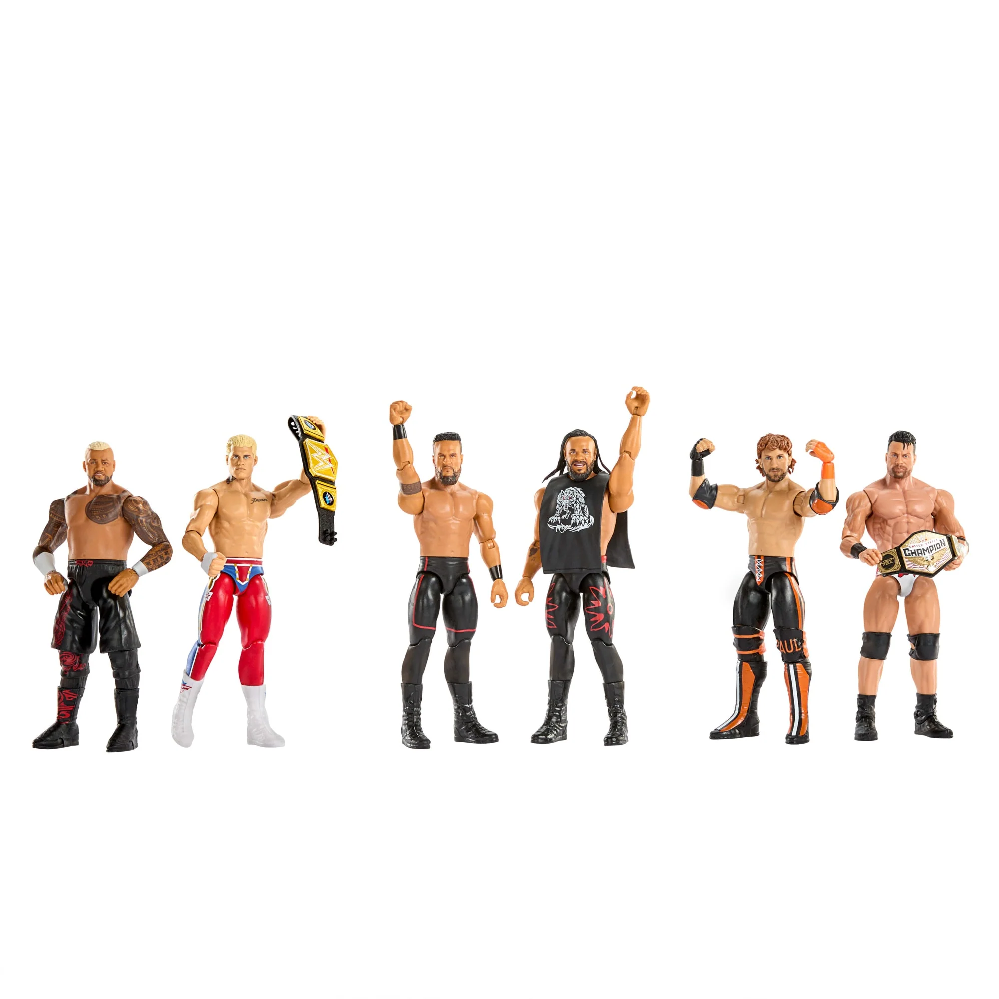 WWE Main Event Showdown La Knight vs Logan Paul Action Figures Set, Series #24, 6-Inch Collectibles - Image 5