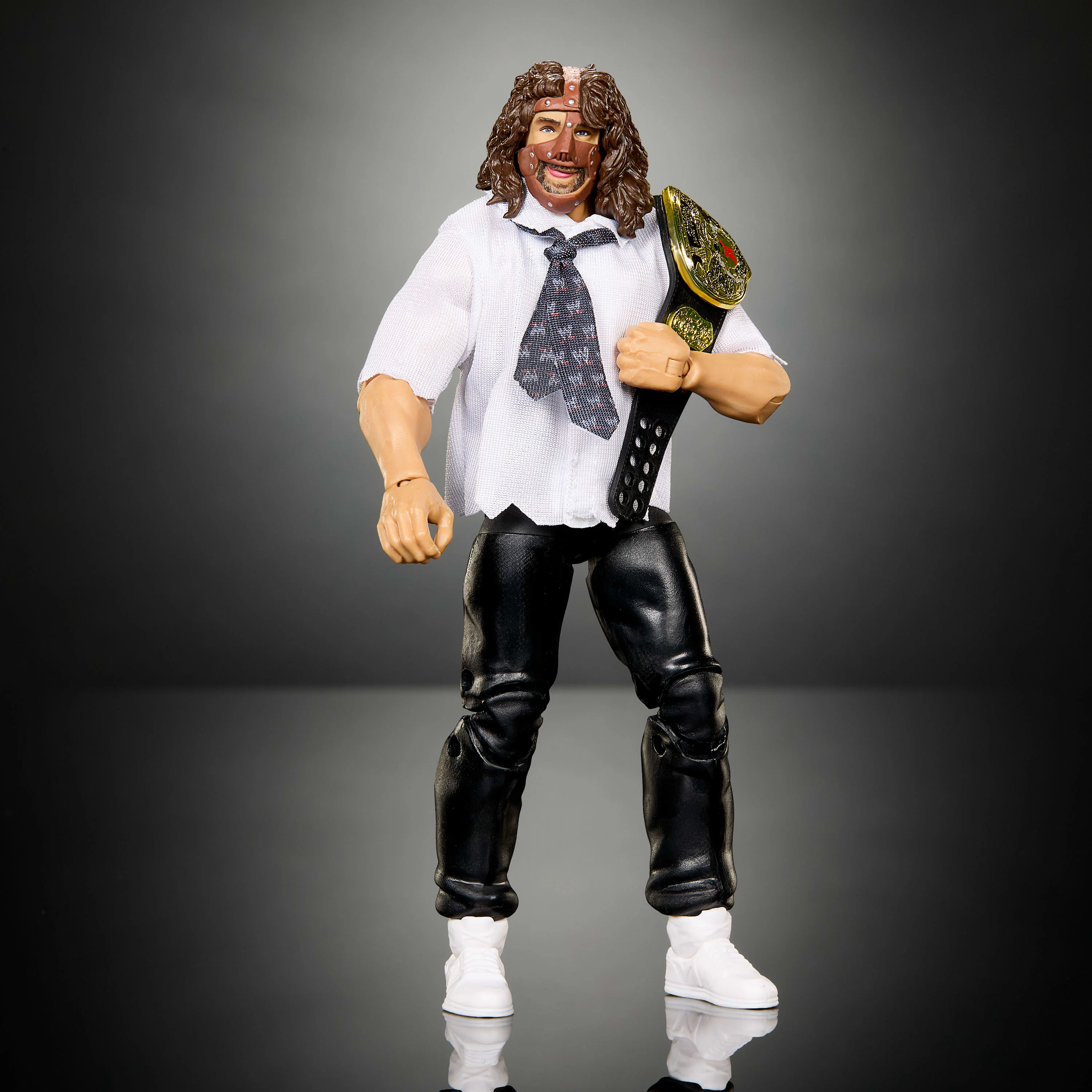 WWE Elite Collection Premium Live EVent Mankind Action Figure Set, Summerslam Series Collectible - Image 4