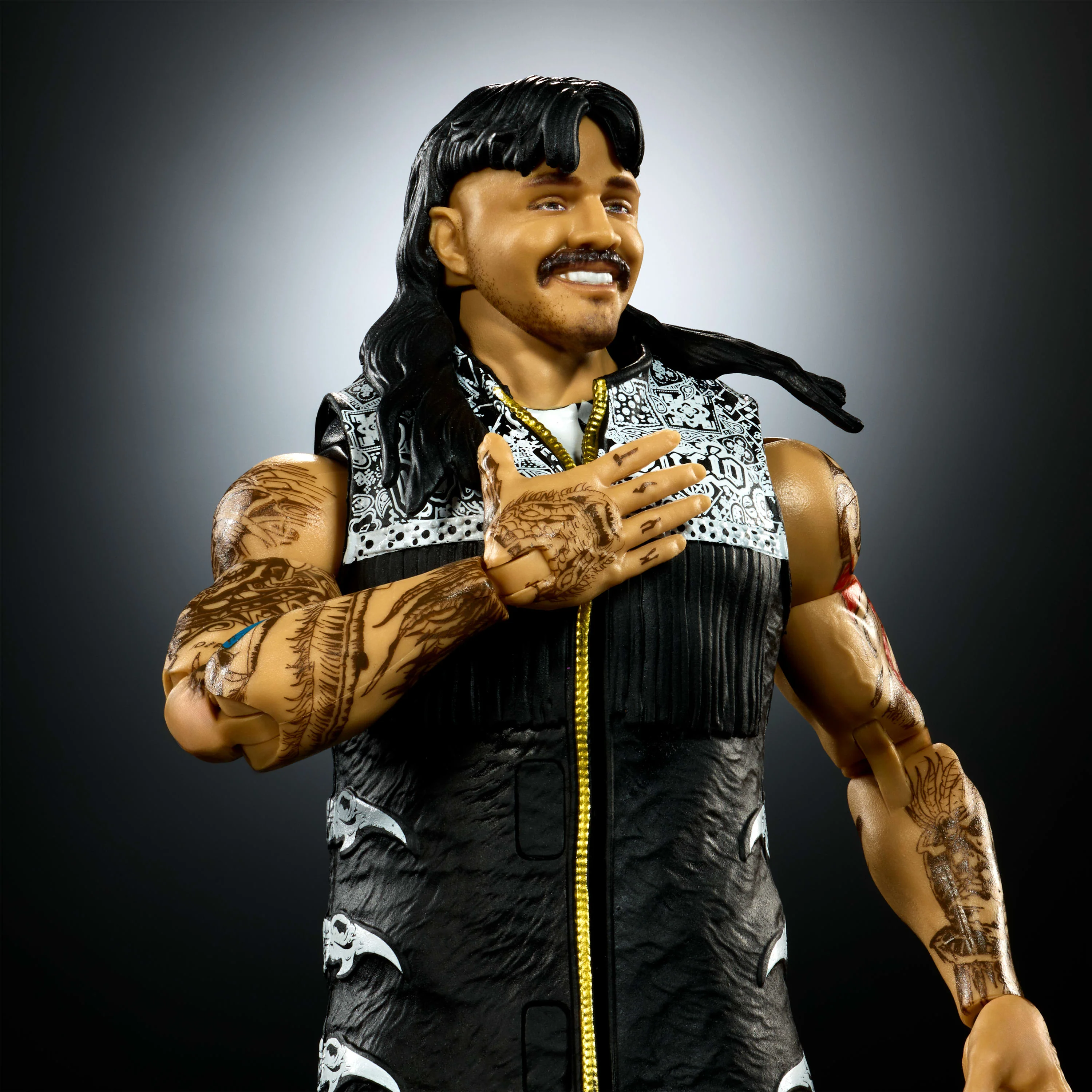 WWE Ultimate Edition “Dirty” Dominik Mysterio Action Figure & Accessories Set, 6-inch Collectible - Image 3