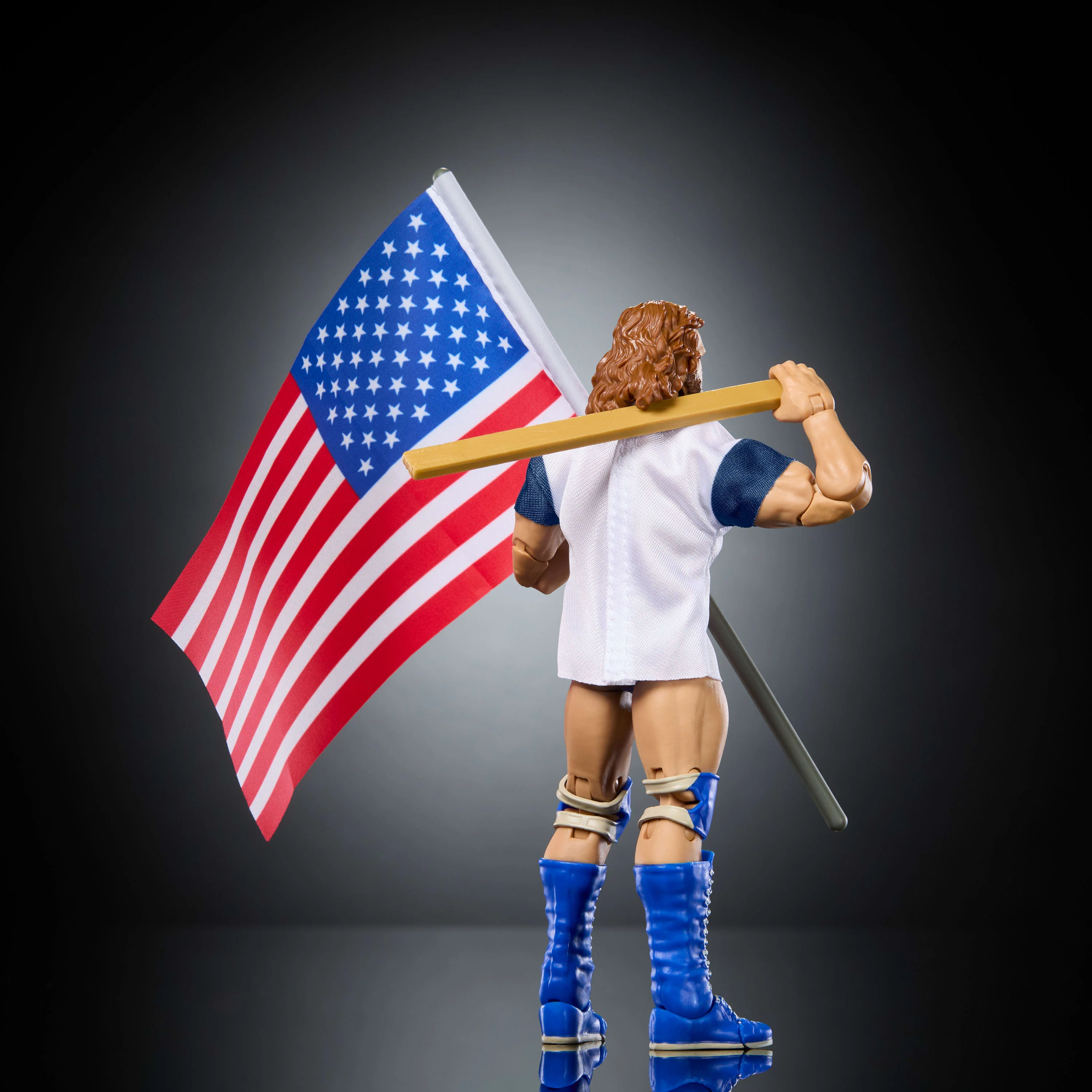 WWE Ultimate Legends Action Hacksaw Jim Duggan Figure & Accessories Set, 6-Inch Collectible Superstar - Image 6