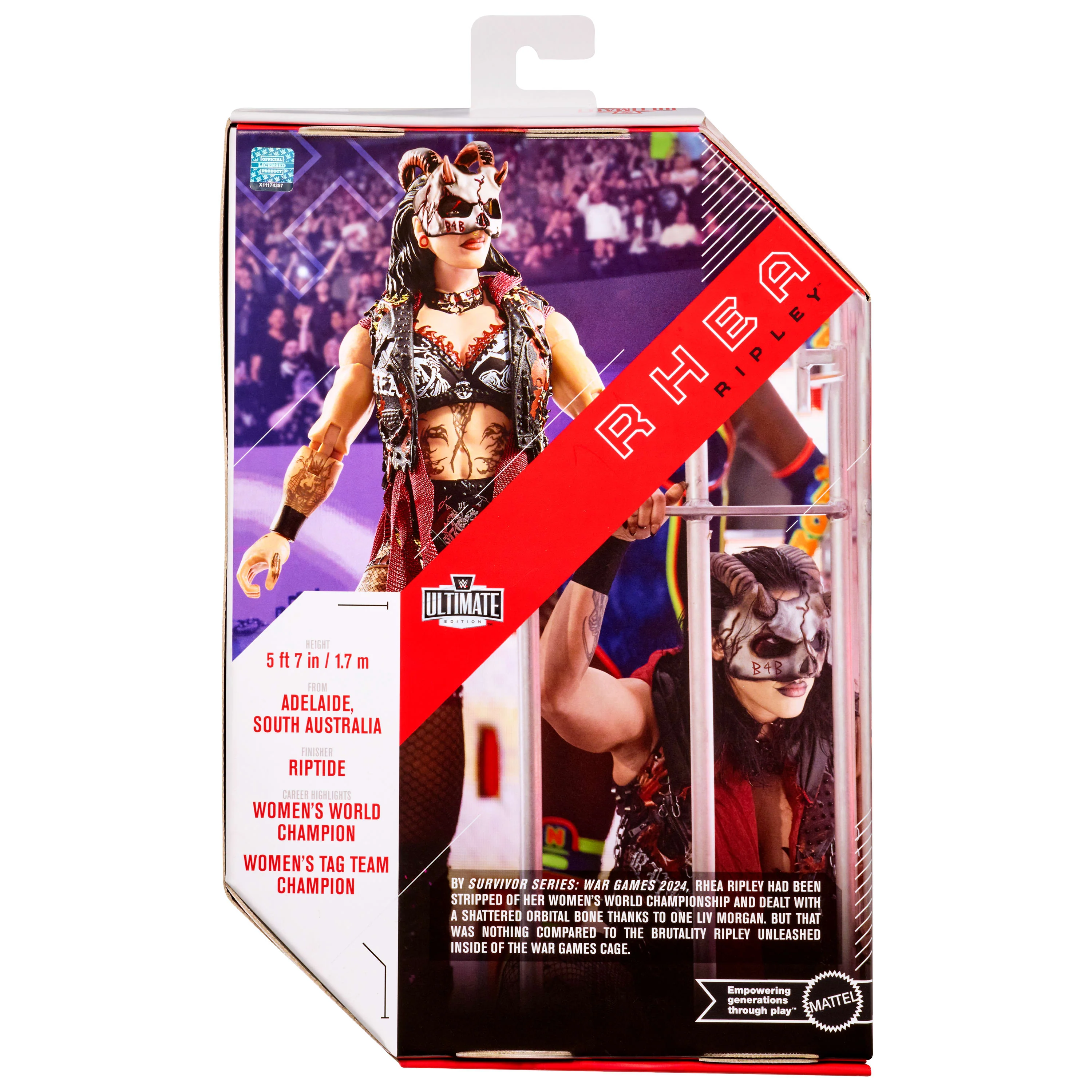 Wwe Ultimate Rhea Ripley Coffret Avec Figurine Articulée - Image 6