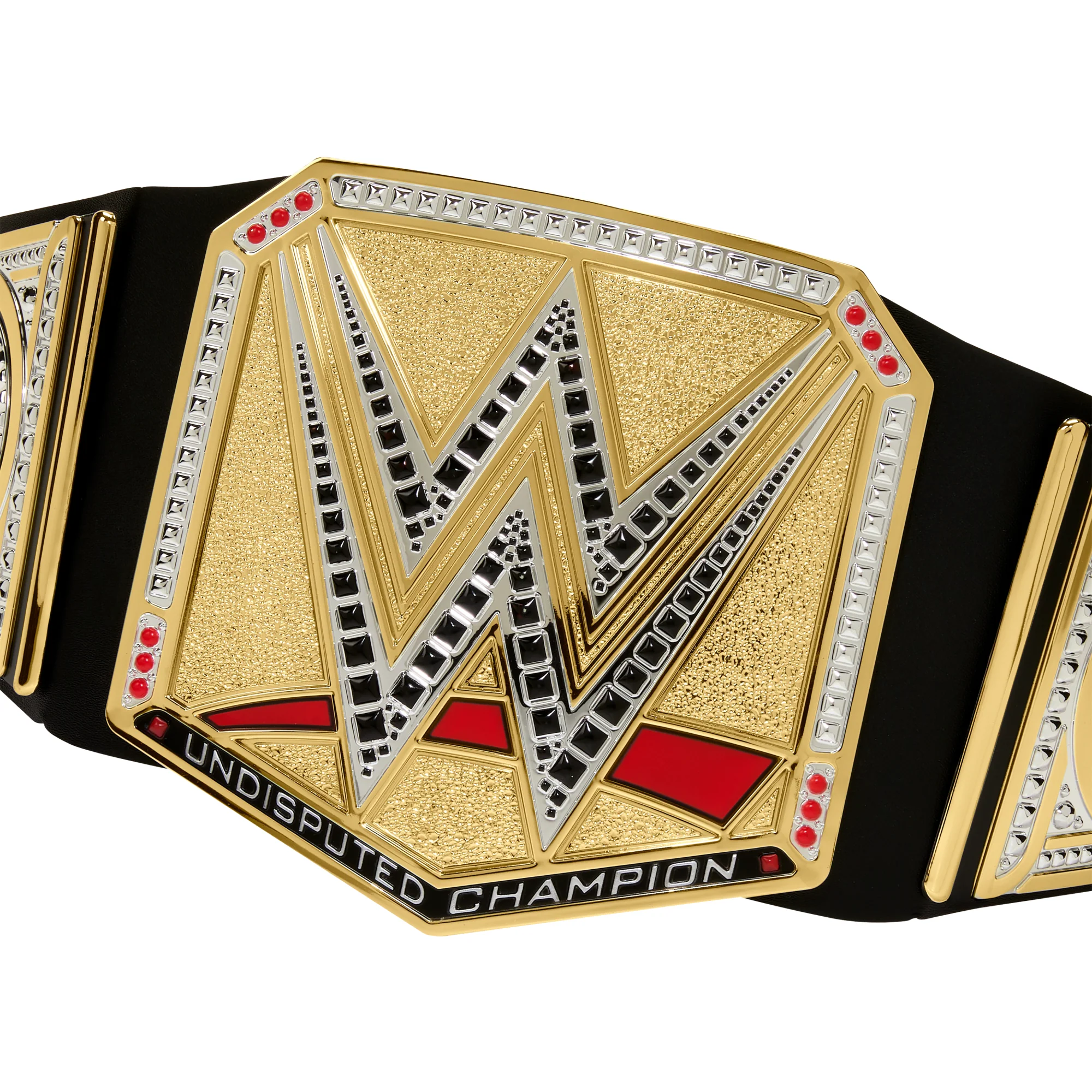 WWE Championship Title, Undisputed WWE Universal Role-Play & Costume, Leather-Like Belt - Image 3