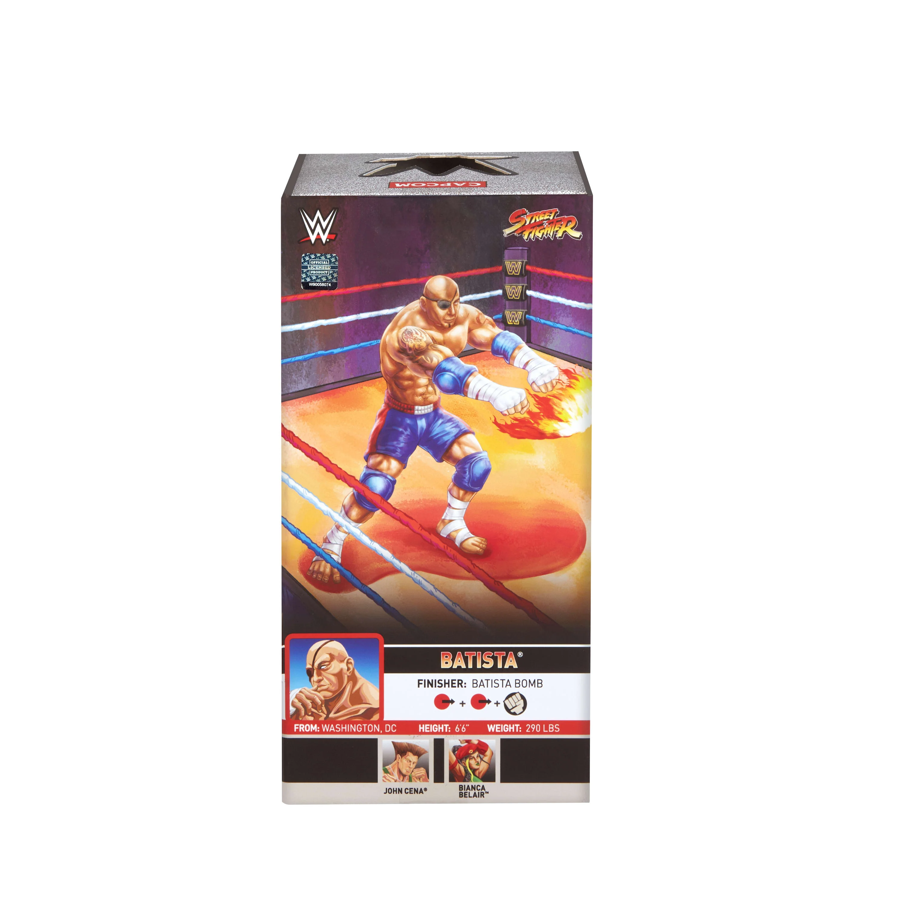 Wwe X Street Fighter Figurine Articulée Batista - Image 6