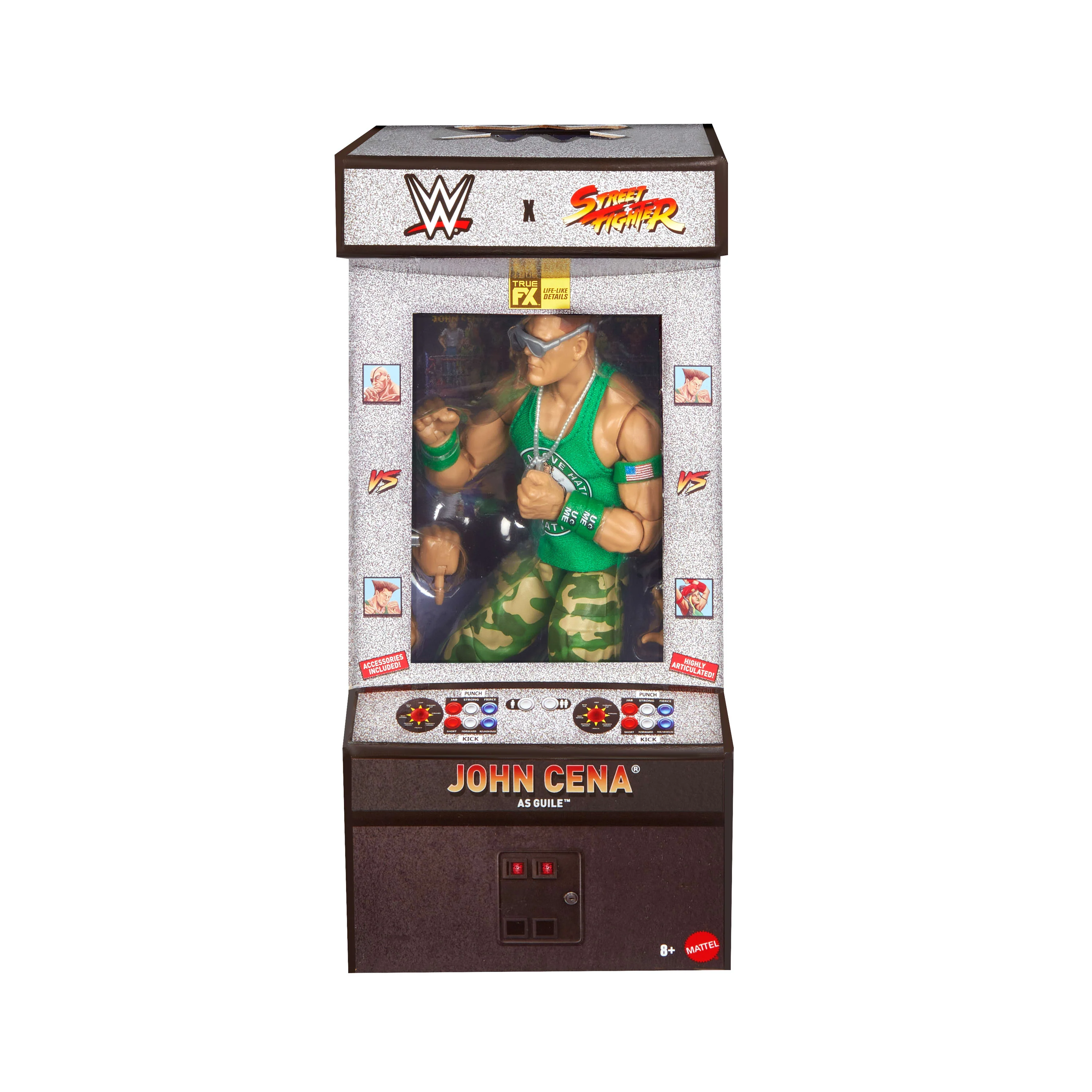 Wwe X Street Fighter  Figurine Articulée John Cena - Image 2