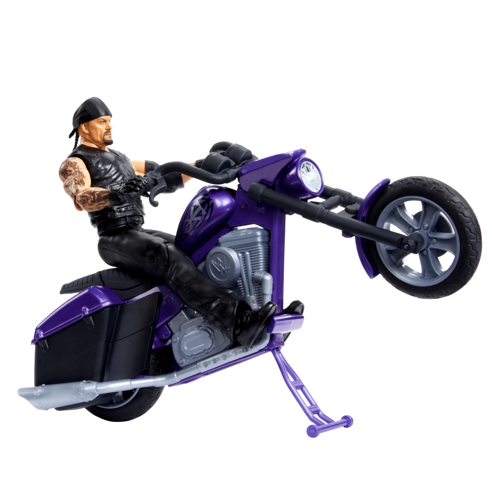Wwe Wrekkin’ Véhicule et Fig. Boneyard Slamcycle et Undertaker - Image 4